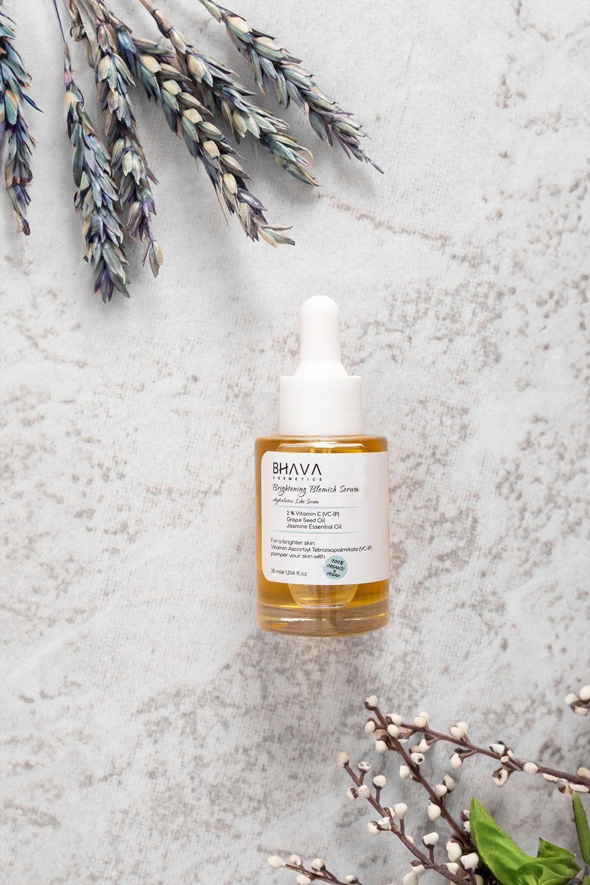 Aydınlatıcı Serum Leke Açıcı Beyazlatıcı Yoğun Nemlendirici Yağ Bazlı Serum 30 ml — lekeserumu — تصویر 8 از 8