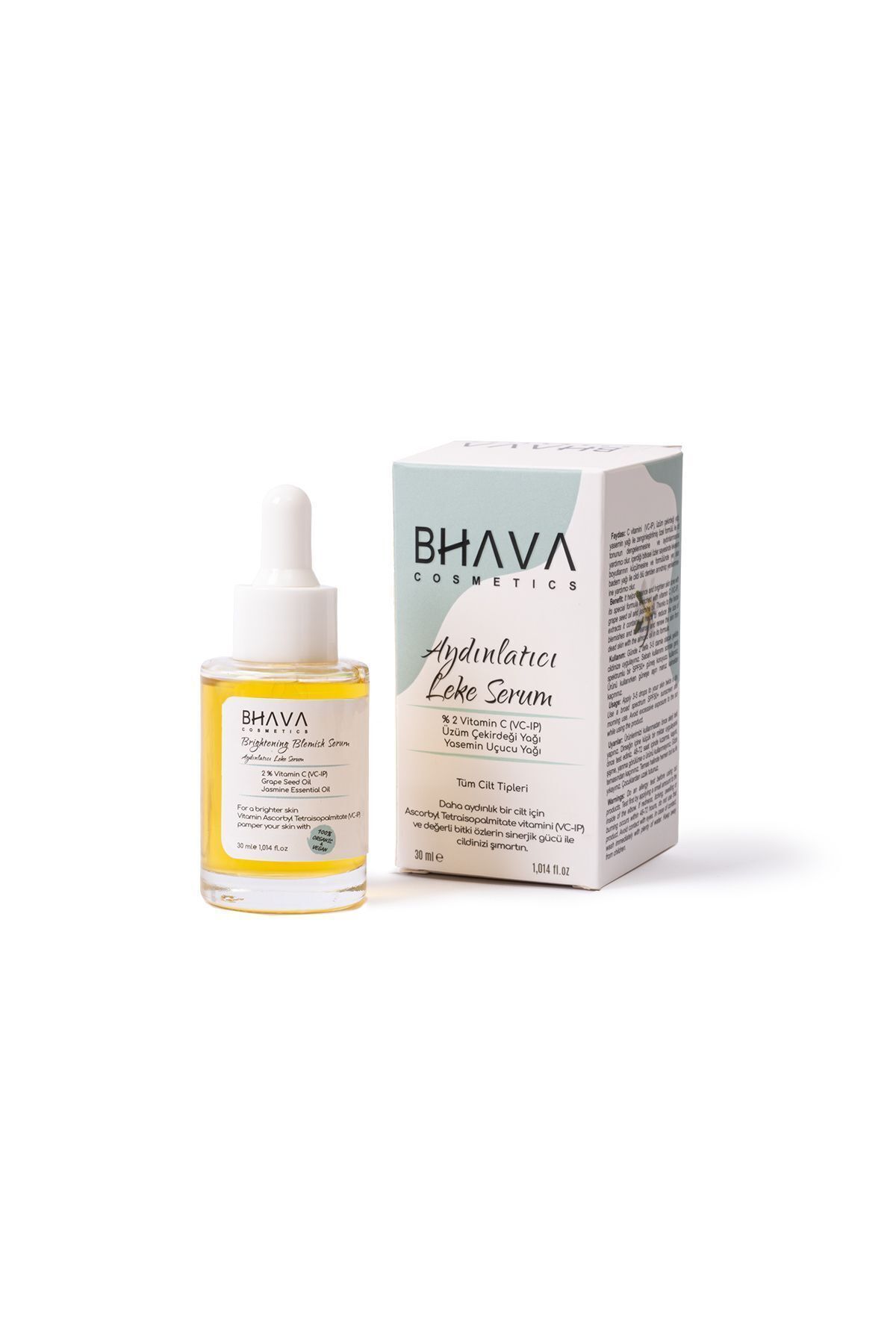 Aydınlatıcı Serum Leke Açıcı Beyazlatıcı Yoğun Nemlendirici Yağ Bazlı Serum 30 ml — lekeserumu — تصویر 6 از 8