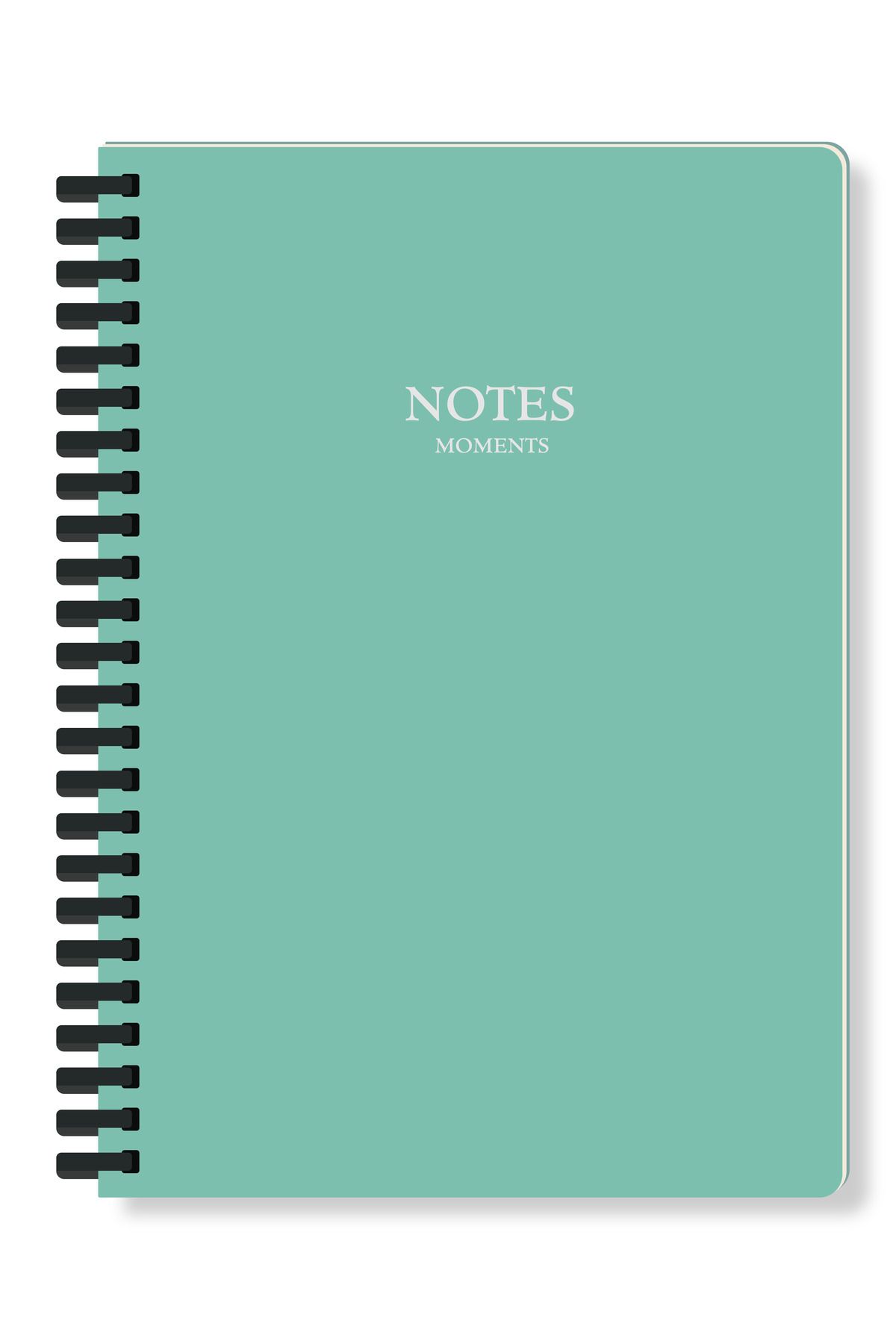 Victoria's Journals Silicone Spiralli Defter 80 gr Ivory A5 Çizgili