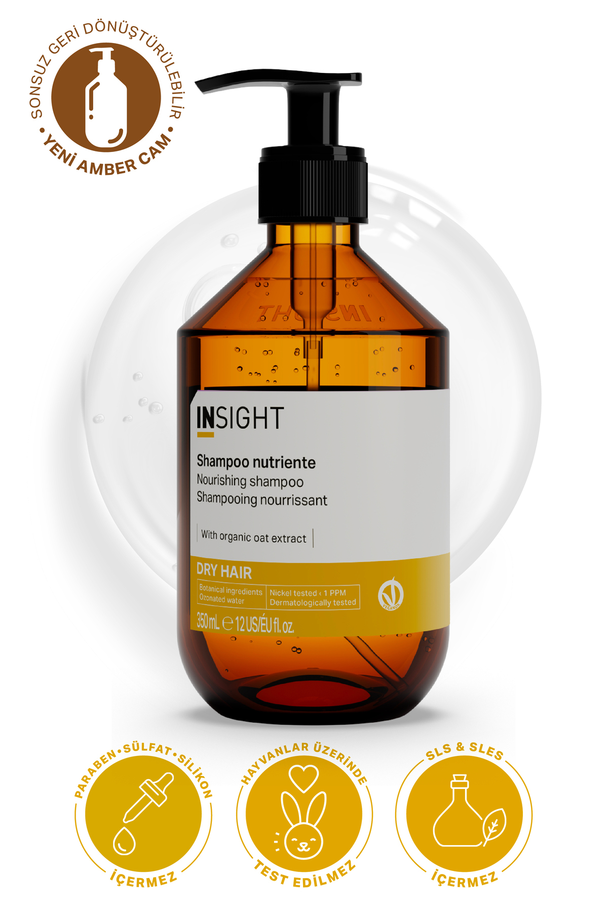 Kuru Saçlar için Besleyici Şampuan 350 ml. — IDR310 — تصویر 3 از 7