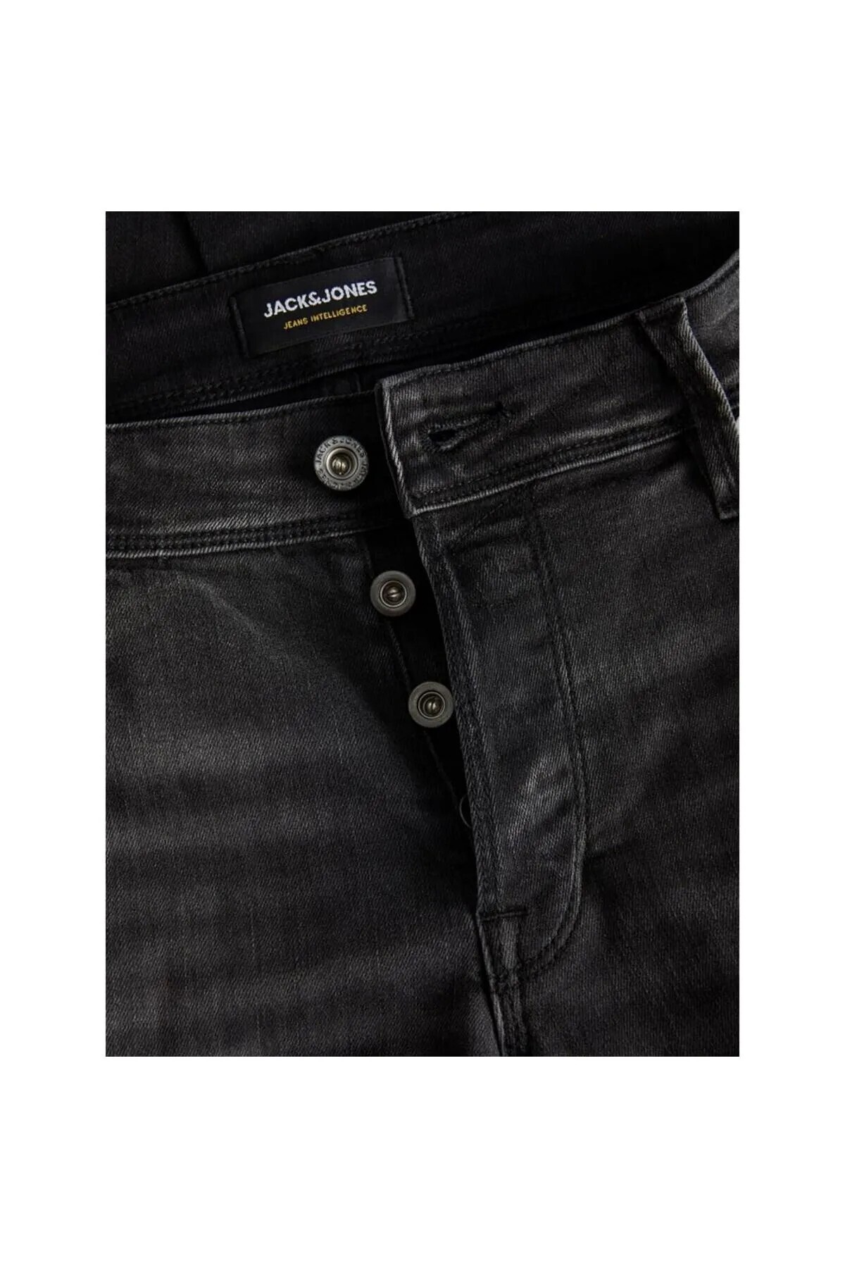شلوار جین مردانه راسته فاق نرمال | جک اند جونز Jack & Jones 12249077-SYH - تصویر 7