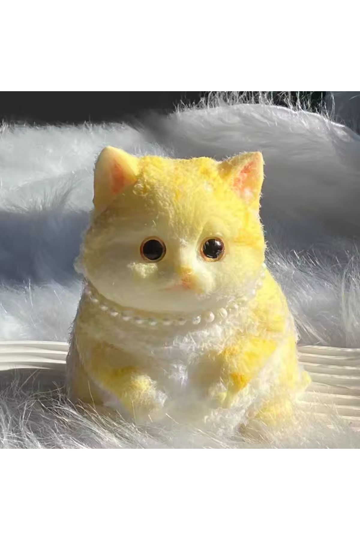 Tombik kedi sukuşi yumuşacık tüylü kedi squishy taba pati model tatlı kedi oyuncak büyük boy