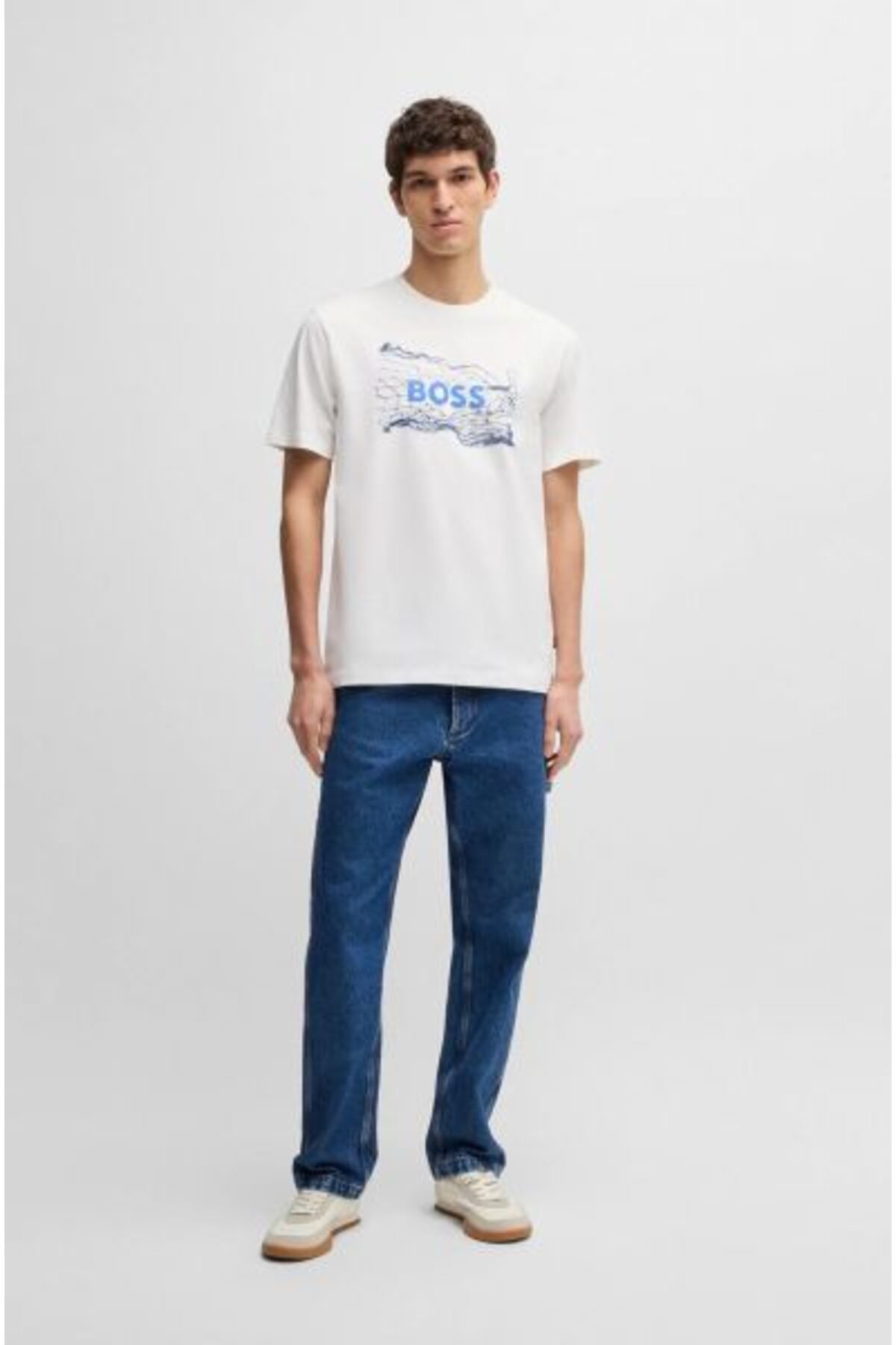 تی شرت مردانه توری اورجینال BOSS
