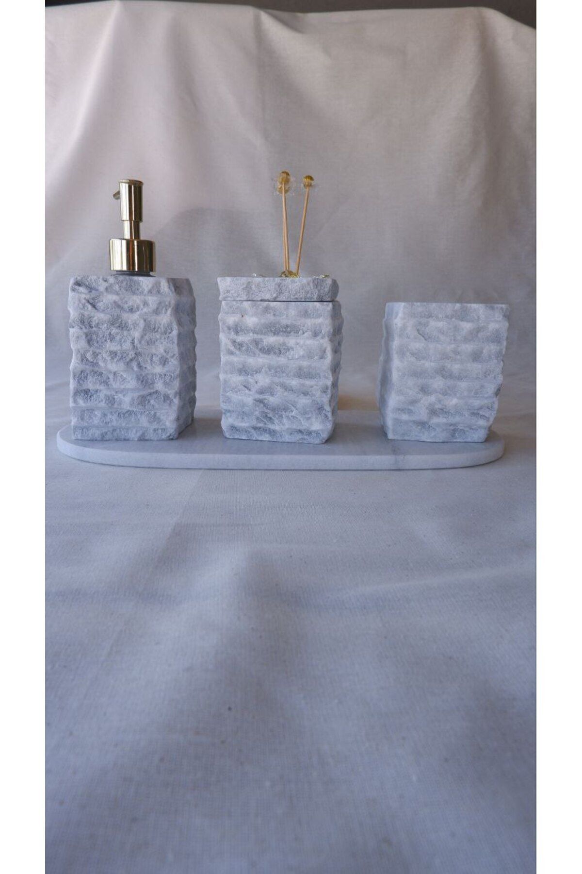 adomarmarblehandmadeandluxury Mermer Banyo Seti, Traverten Banyo Seti, Patlatma Model Banyo Seti, Gerçek Mermer, El Yapımı