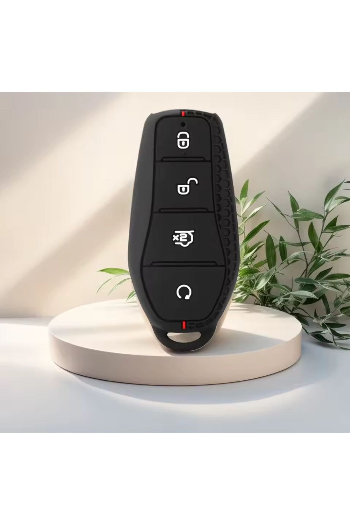 emii auto spare parts Byd Anahtar Kılıfı Siyah/Kırmızı