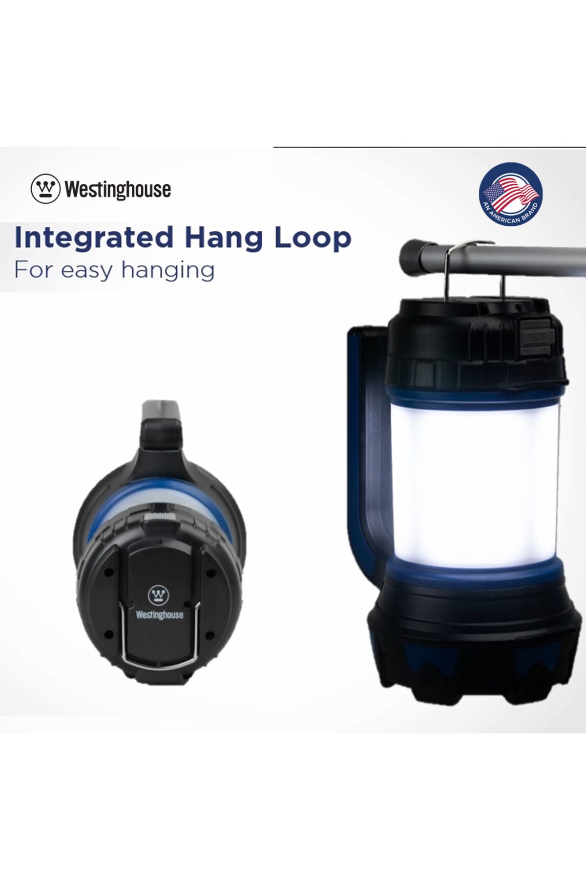 Westinghouse-مصباح بحث قابل لإعادة الشحن WF215، مصباح LED عالي الطاقة وSMD ثنائي اللون، 6 أوضاع إضاءة، 3 7