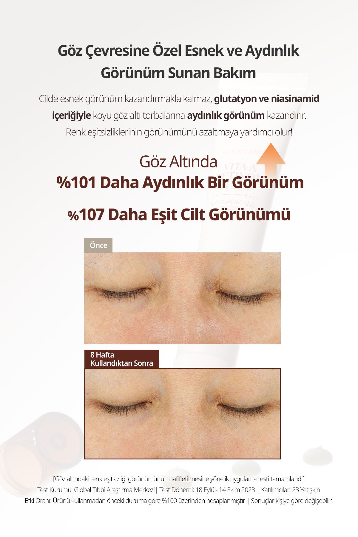 کرم دور چشم عصاره هویج سیاه و رتینول خالص اطلاع رسانی ویتا یک Goodal