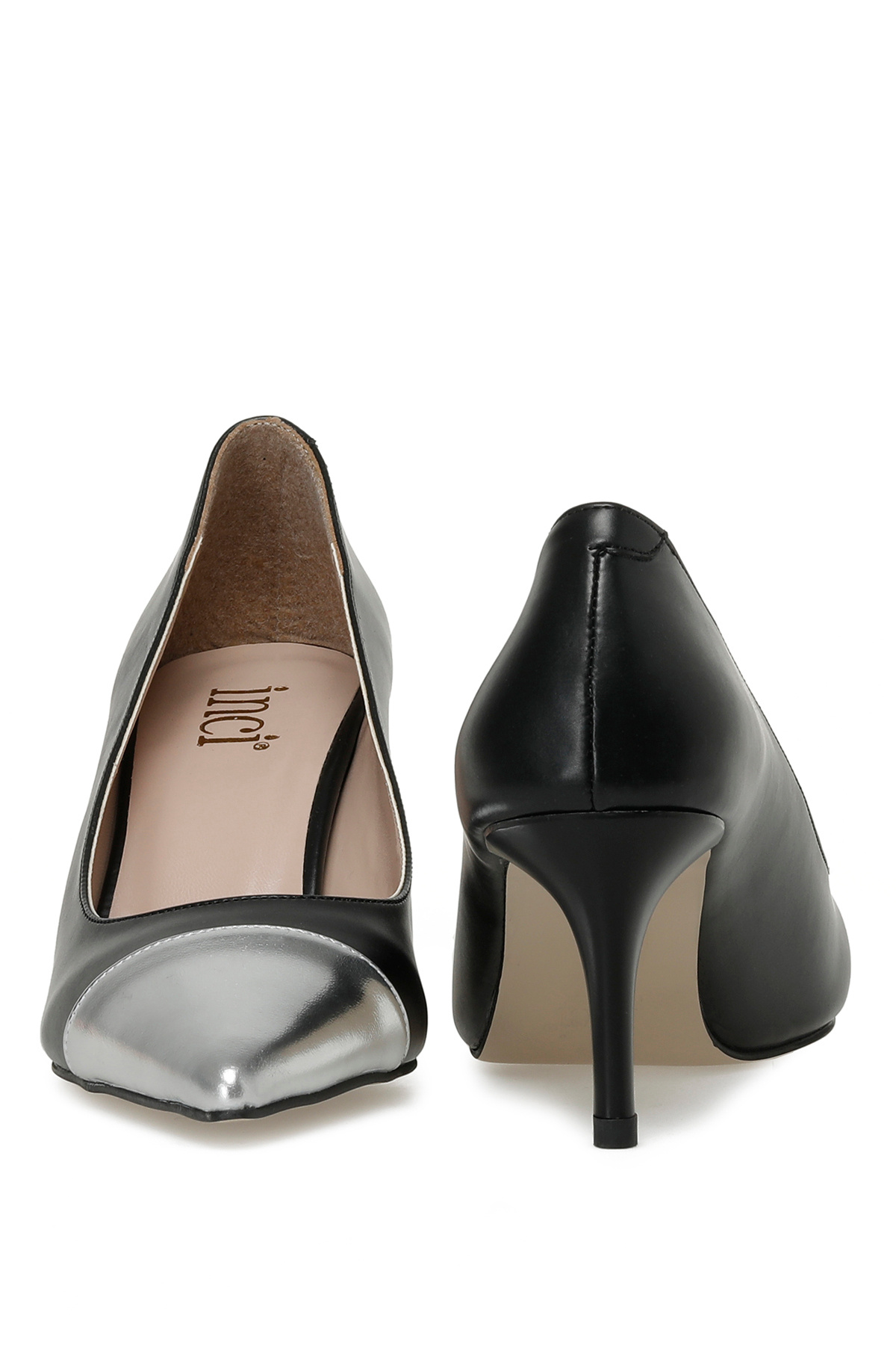 İnci-INCI LYDIA 3FX Silberne Damenschuhe mit Absatz 5