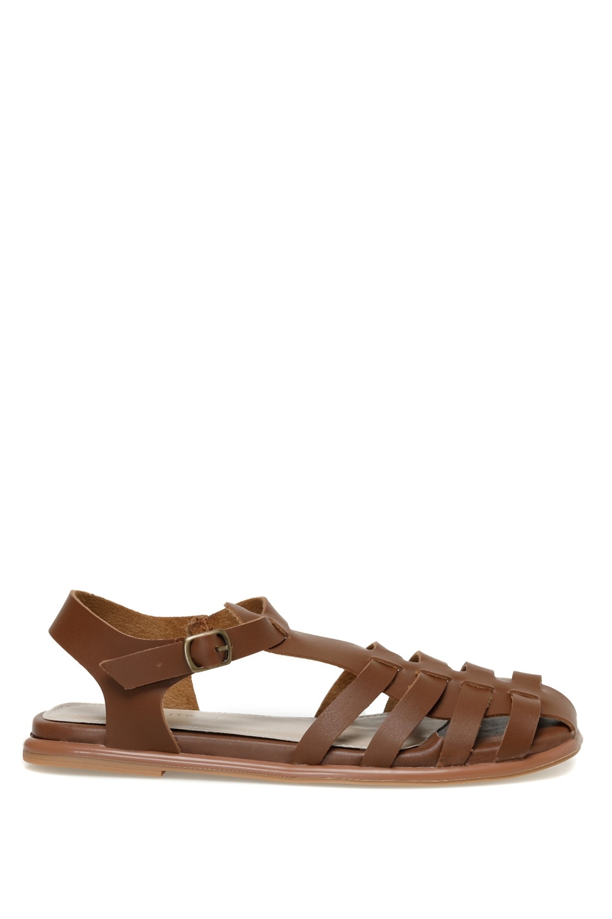 Butigo-Dámské ploché sandály 23s-160 3fx Tan 1