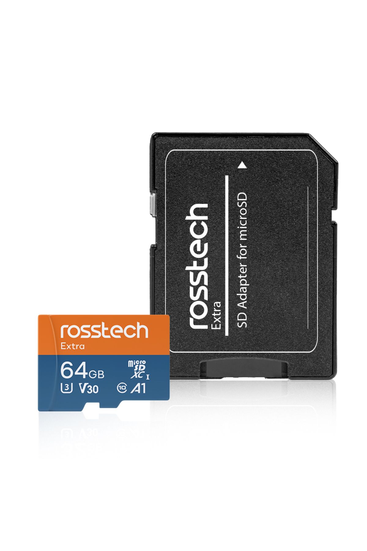 ROSSTECH-Extra 64Gb Micro Sdxc V30 Uhs-3 C10 100Mb/S Memory Card with Adapter 7
