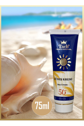 tach Güneş Kremi Spf50 Yüksek Koruma Ve Nemlendirici, Kolajen, Zeytinyağlı, B...