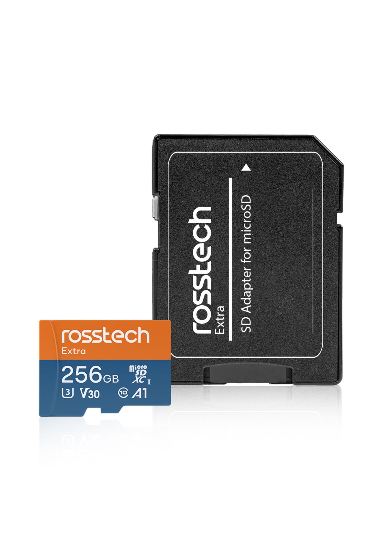 ROSSTECH-Extra 256Gb Micro Sdxc V30 Uhs-3 C10 100Mb/S Memory Card with Adapter 7