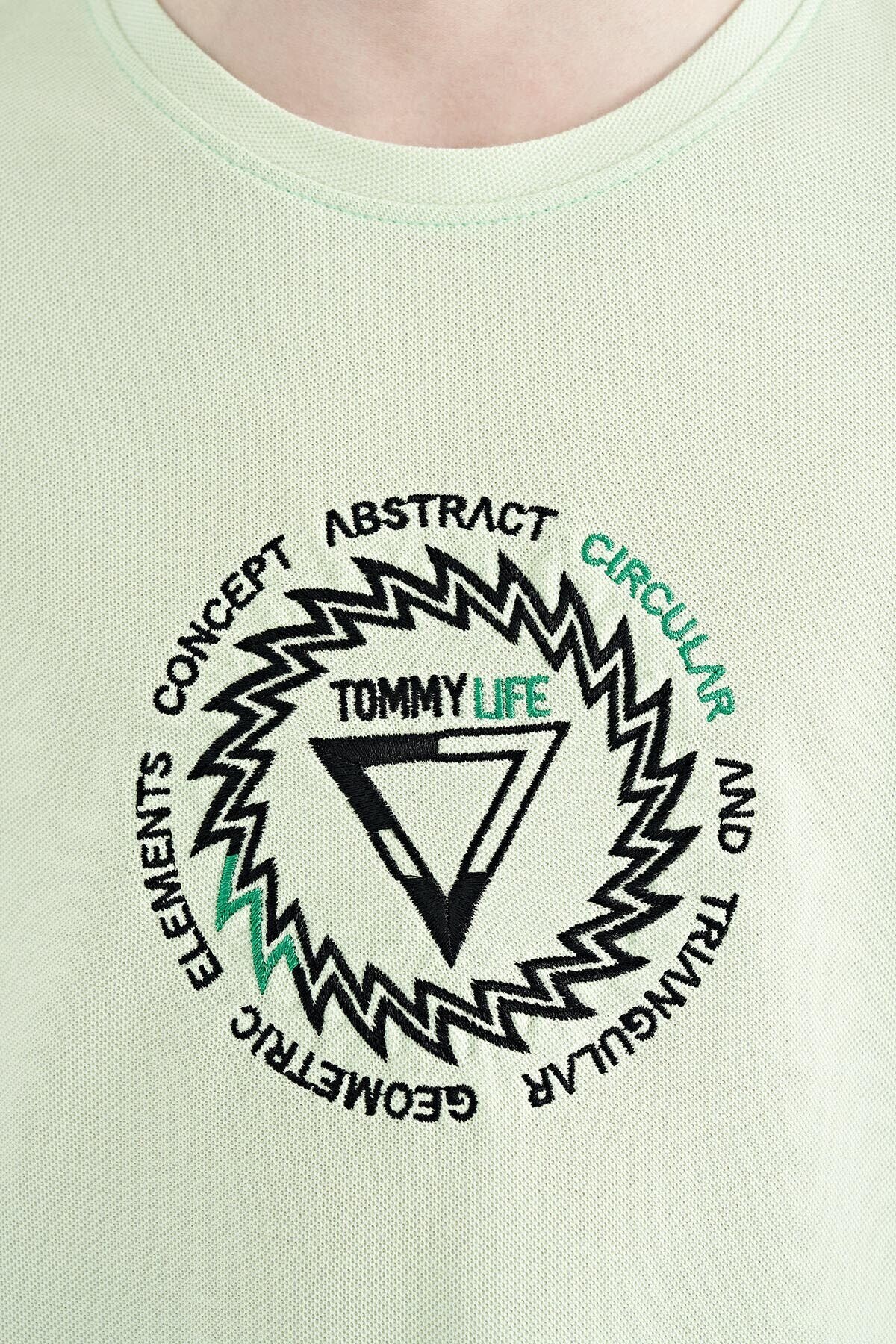 تی شرت پسرانه اسلیمی آستین کوتاه | تامی لایف TOMMY LIFE T13EG-11115 - تصویر 5