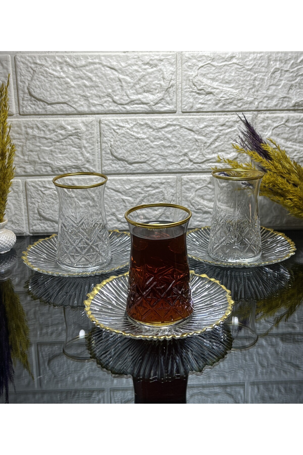 Ladwe-12 Piece Special Series New Series Model Tea Set for 6 Persons 1