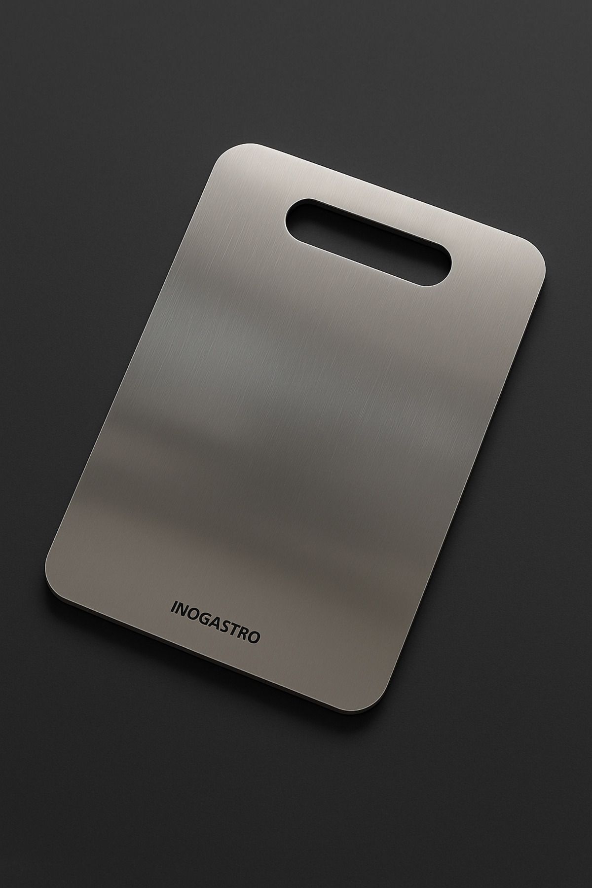 Inogastro Mutfak 2 Mm 304 Kalite Paslanmaz Çelikten Kesme Tahtası
