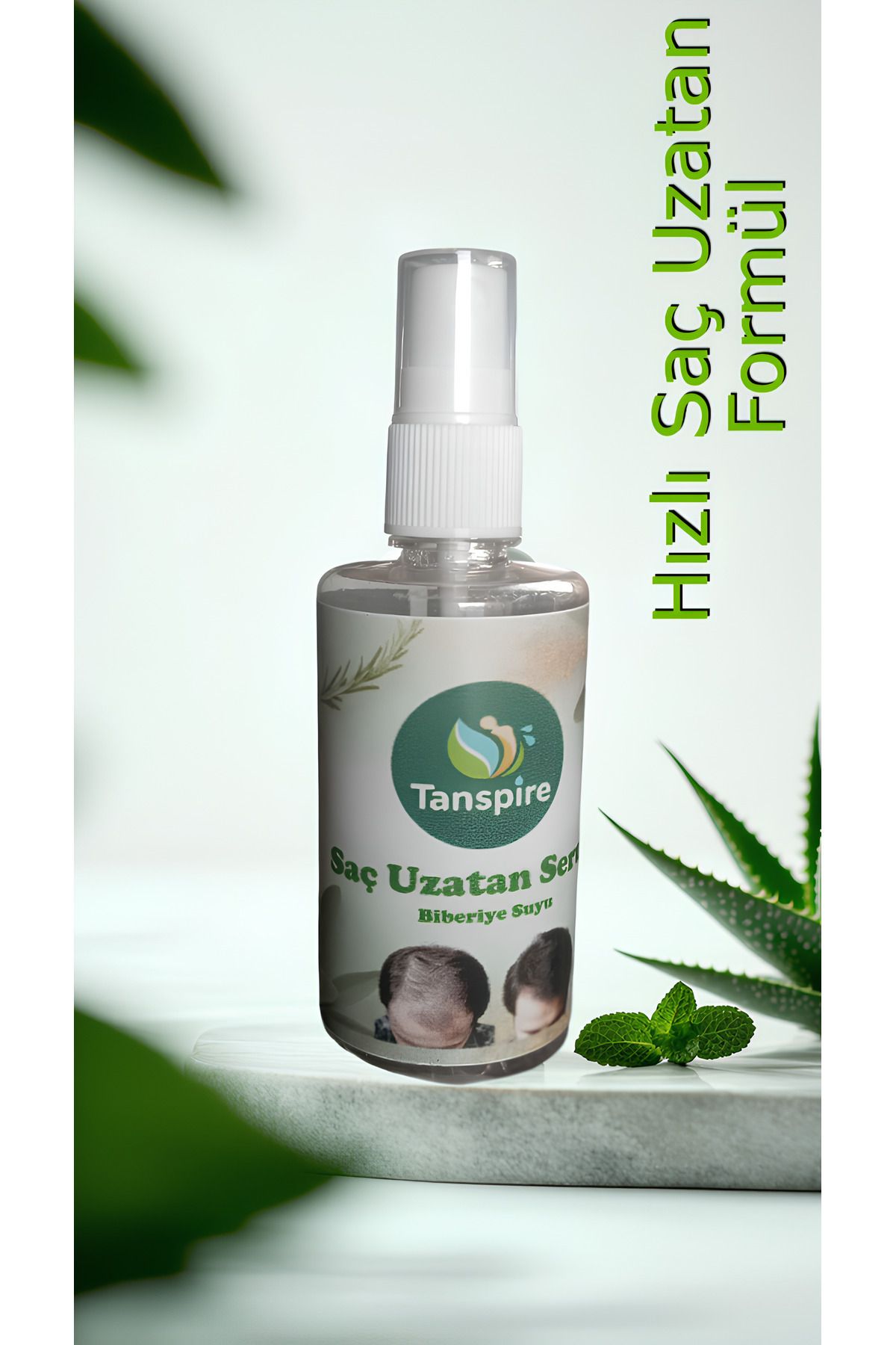 tanspire Hızlı Saç Uzatan Dökülme Karşıtı Biberiye Suyu 100 ml