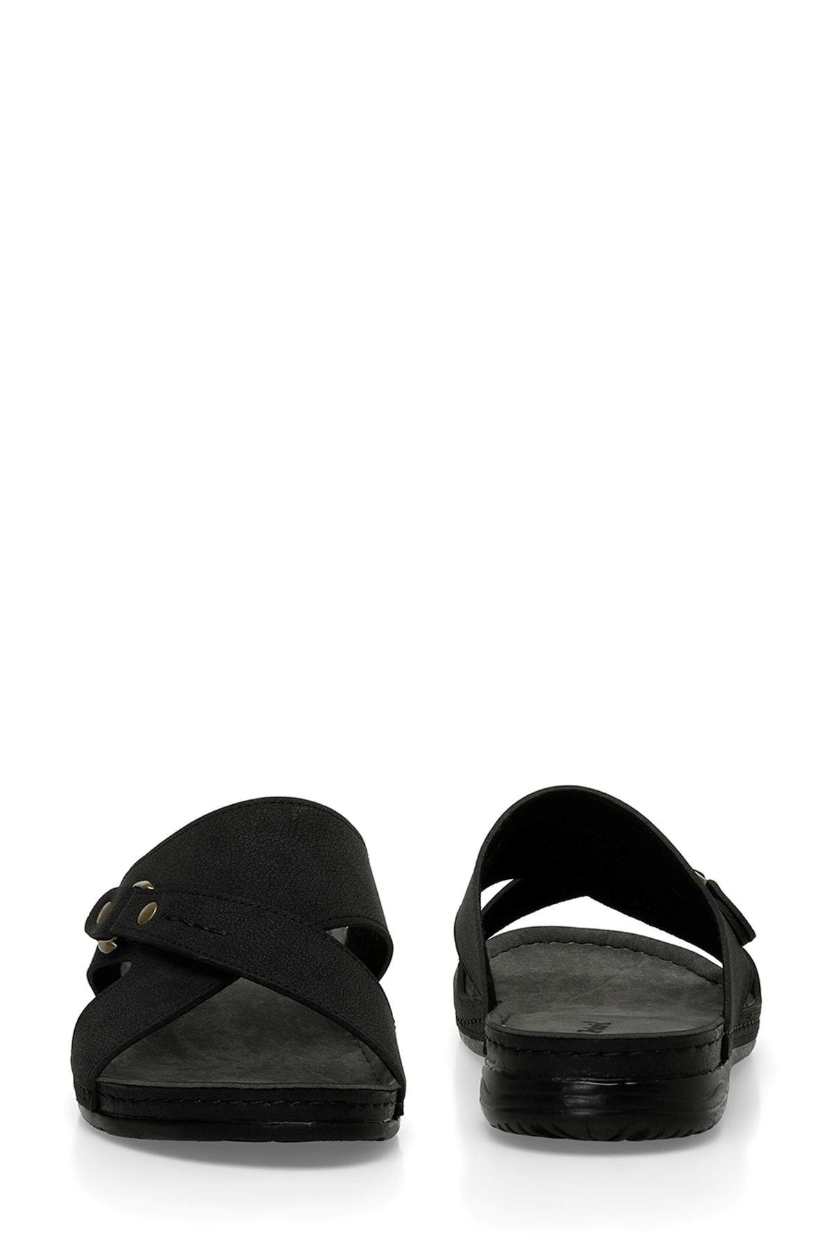 Polaris-Polaris 106918.M5Fx Men's Slippers Black 5