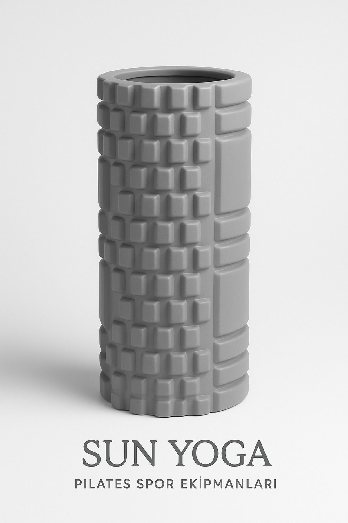SUN YOGA PİLATES SPOR EKİPMANLARI SUNYOGA Yüksek Yoğunlukta Orta sert Foam Roller Fıtness Pilates Yoga Masaj Köpüğü Masaj Rulosu