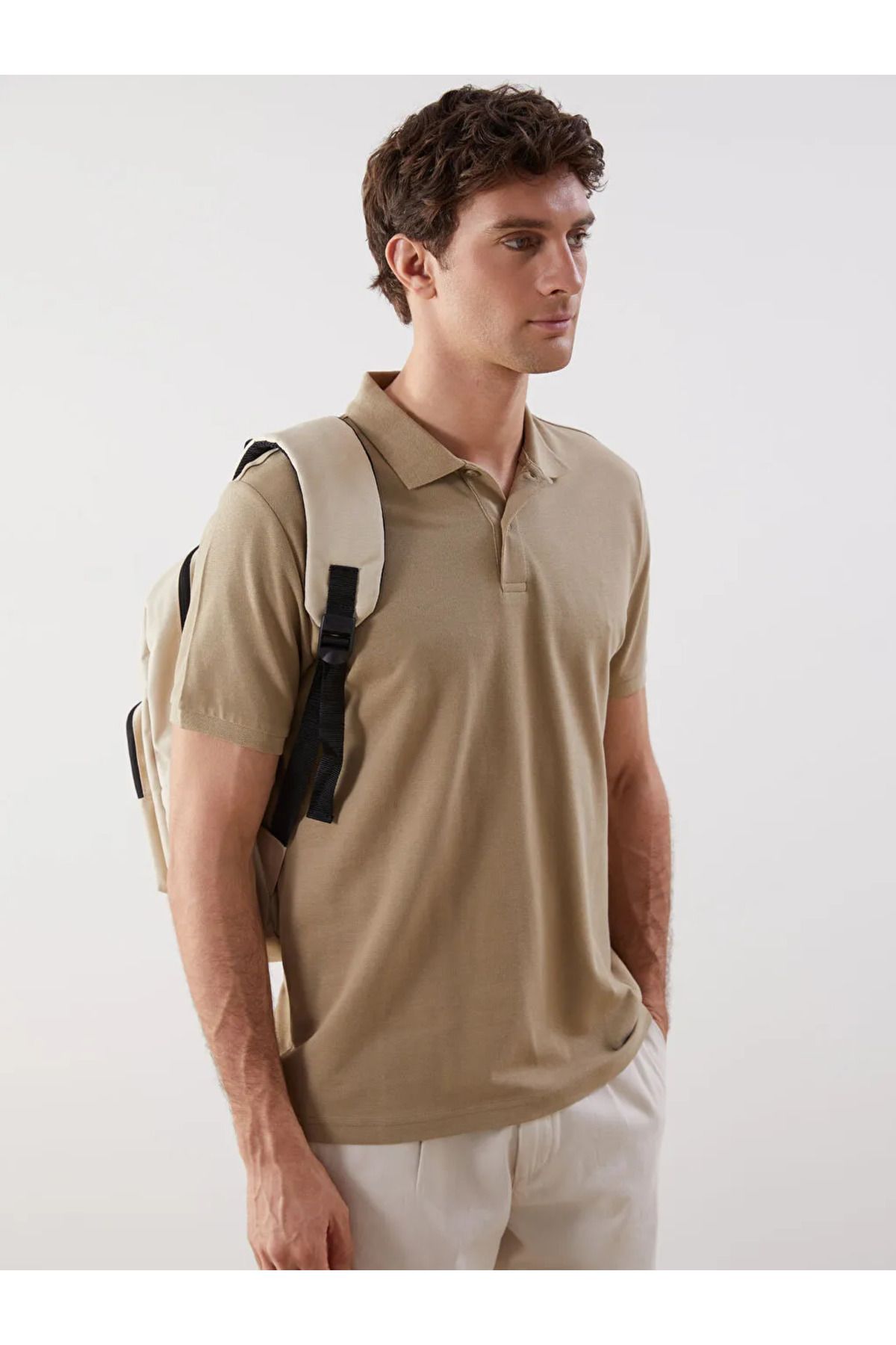 LC Waikiki LCWAIKIKI Classic Polo Yaka Kısa Kollu Pike Erkek Tişört