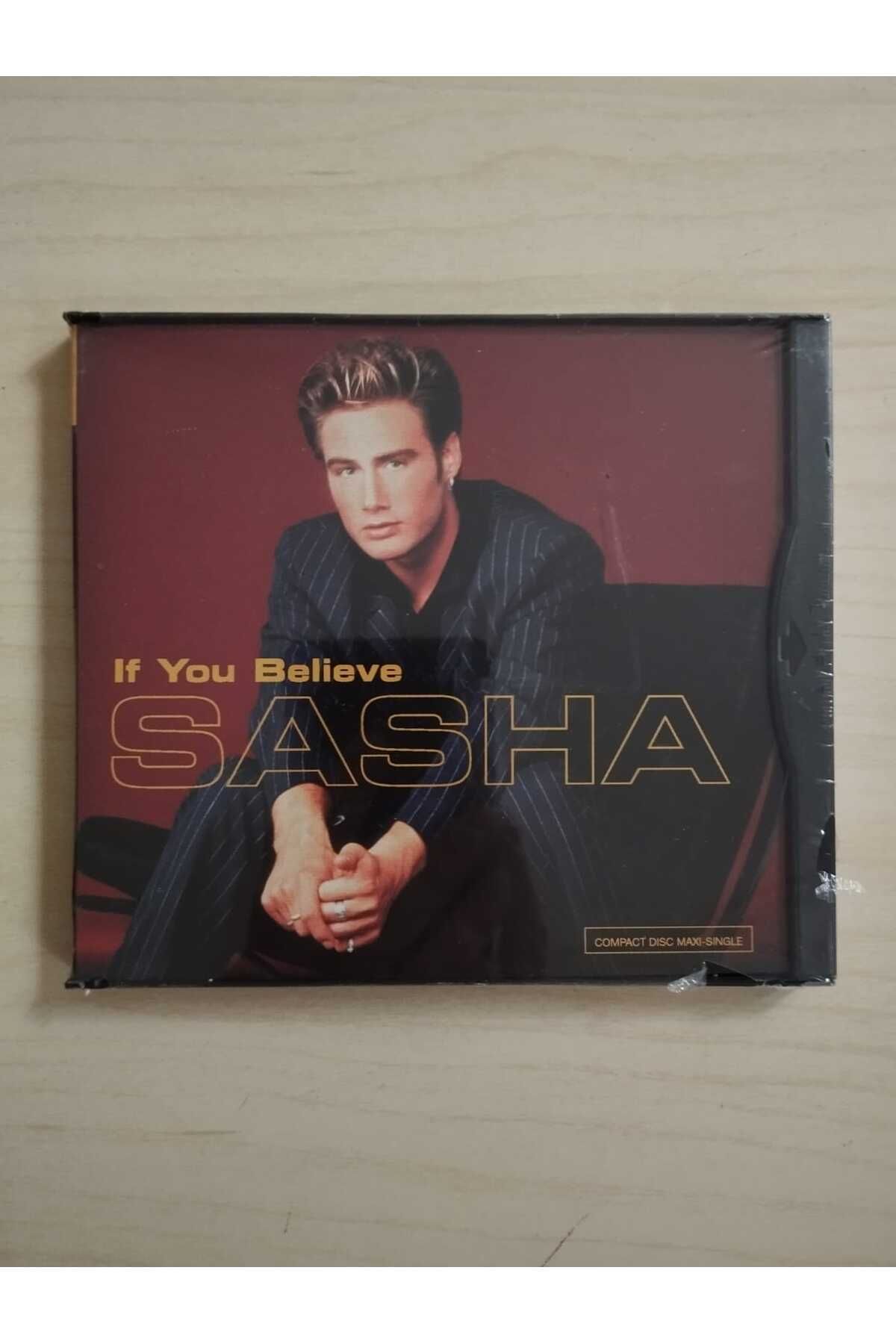Plakperest Sasha – If You Believe - 2000 Amerika Basım - CD, Maxi-Single /Açılmamış Ambalajlı