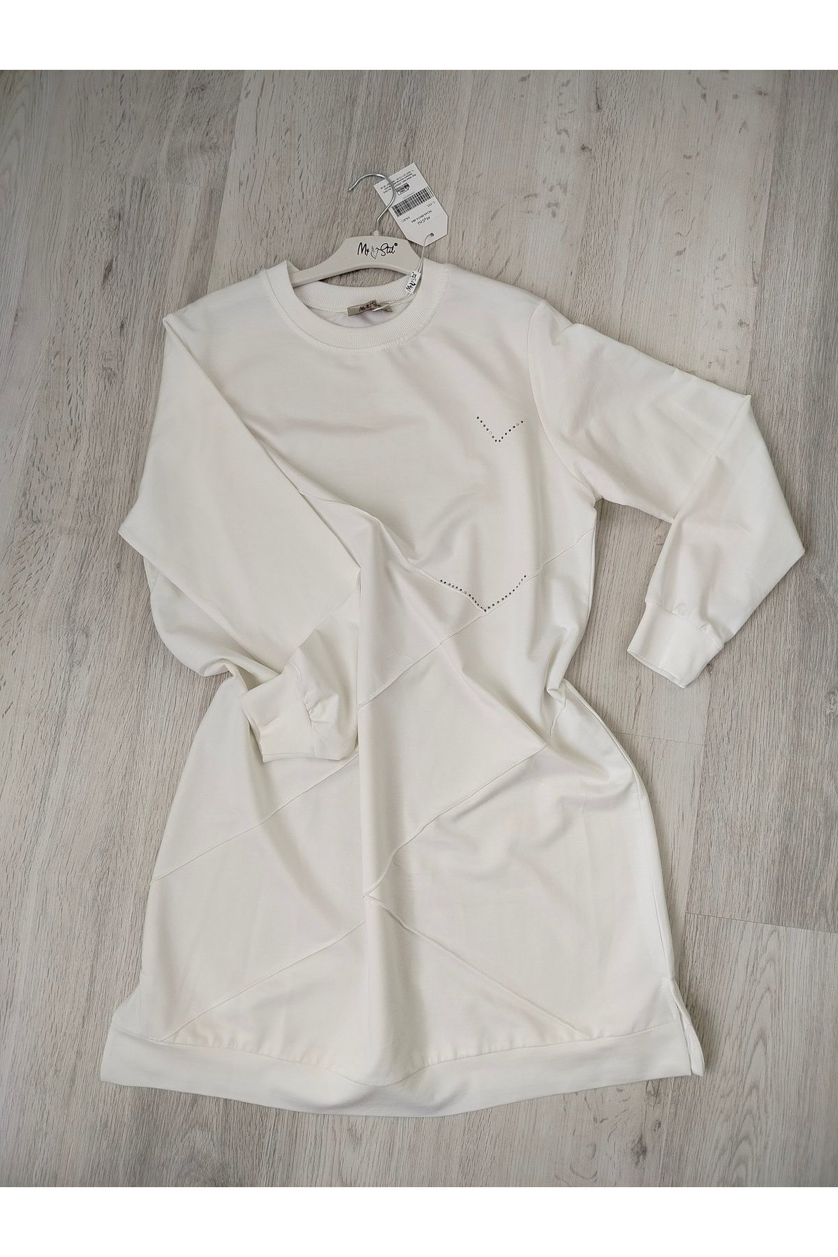 Nurum butik Beyaz Tunik