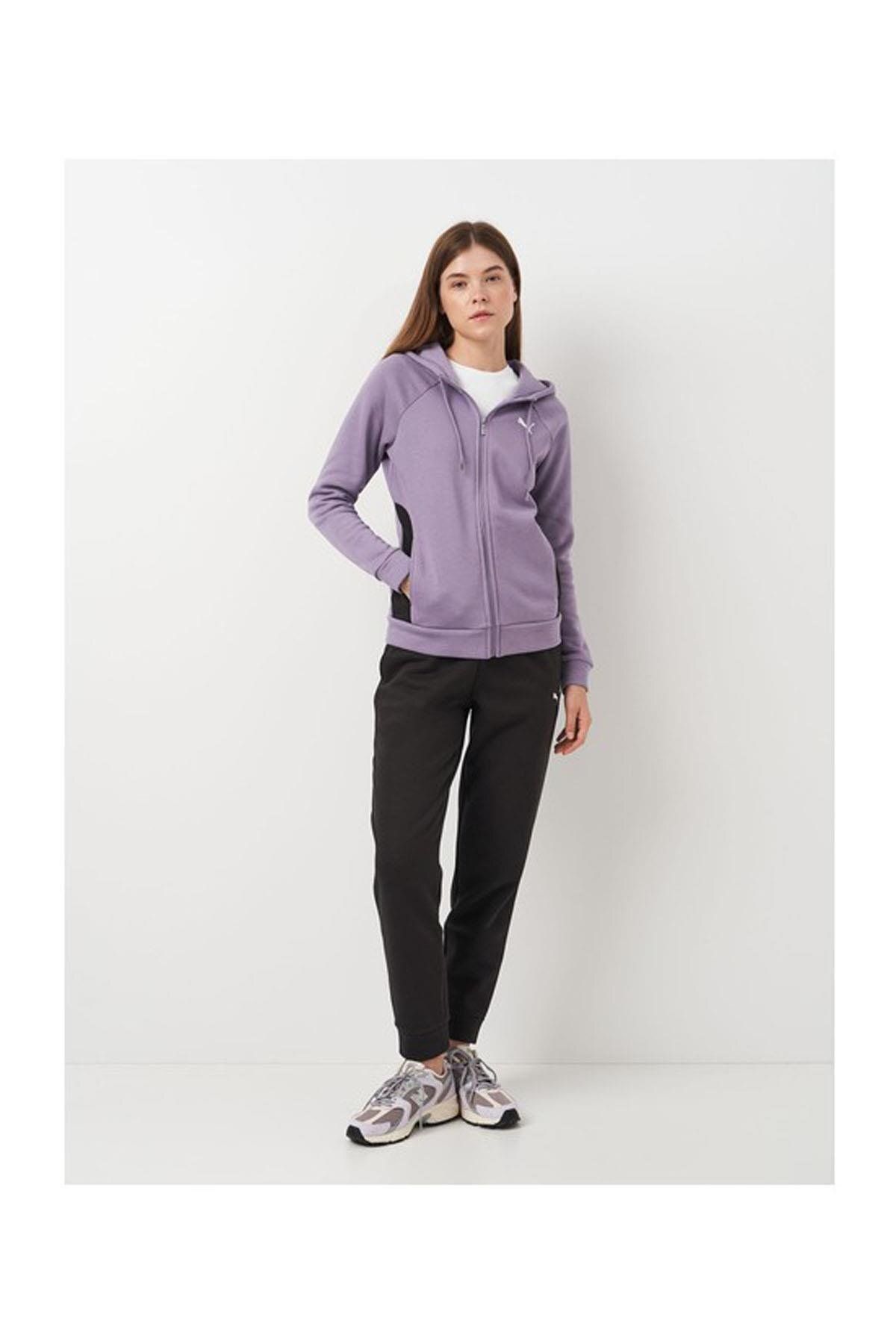 Puma CLASSIC HOODED TRACKSUIT FL Giyim Kadın