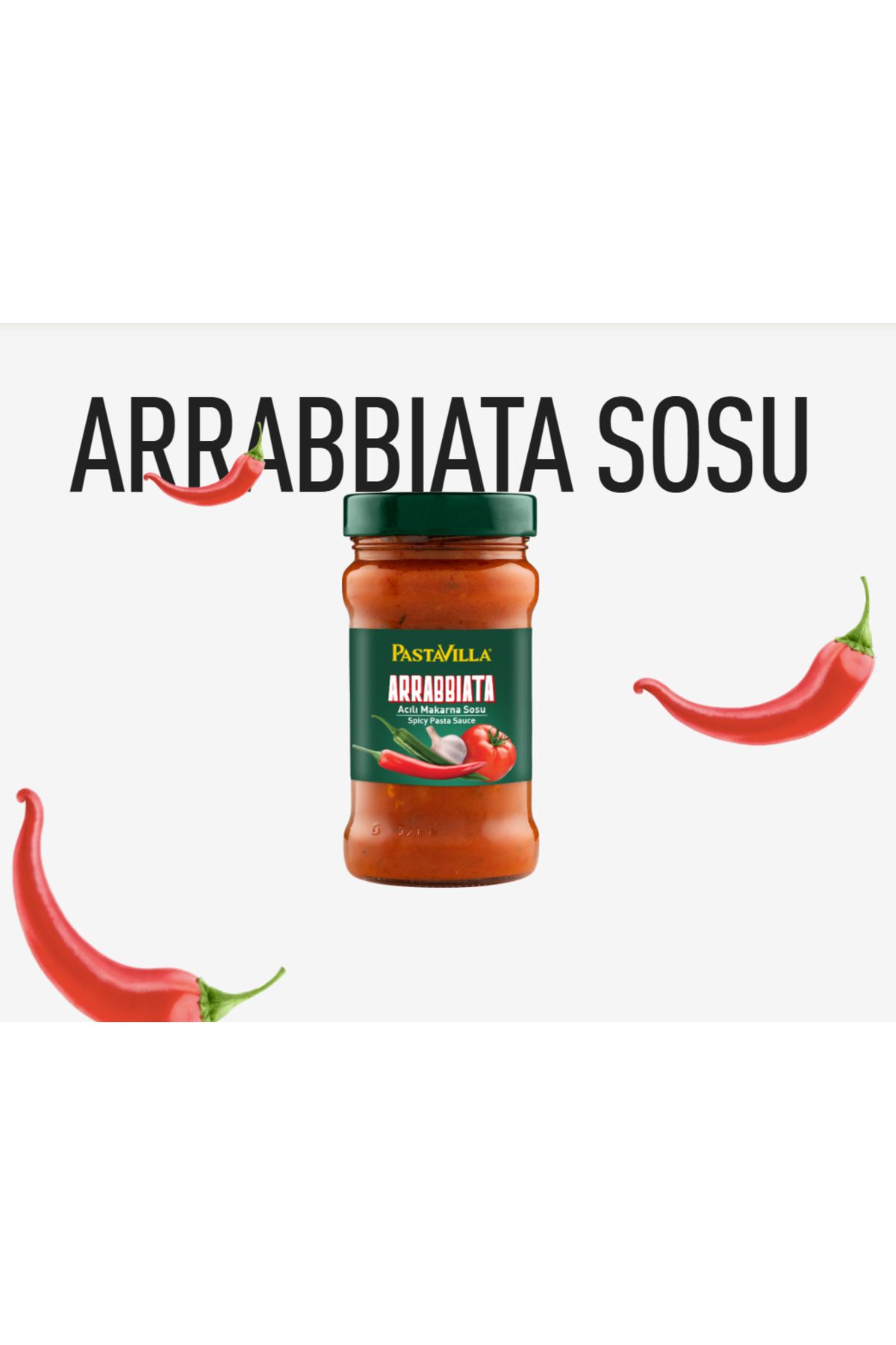 Pastavilla Arrabiata Sos 300gr