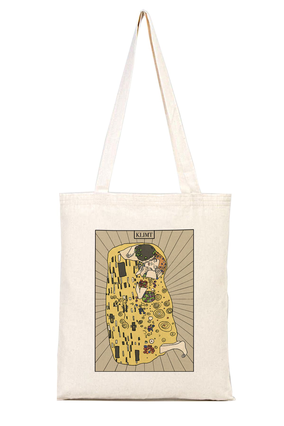 iyi fikirler Gustav Klimt Bez Omuz Çantası