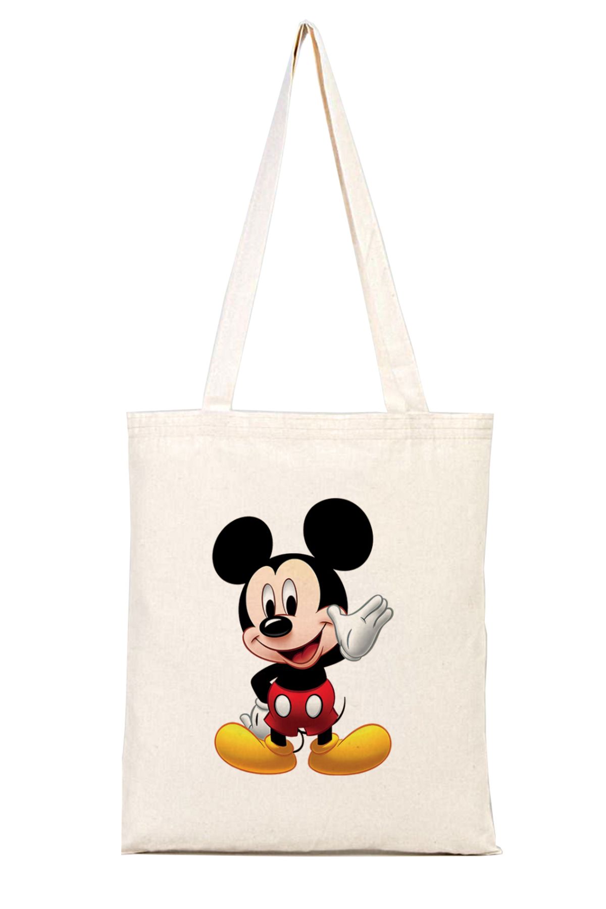 iyi fikirler Miki Mouse Bez Omuz Çantası