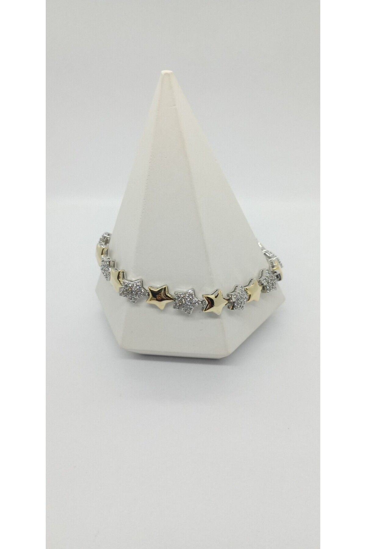 ndjewelry Taş Ve Plaka Yıldız Bileklik