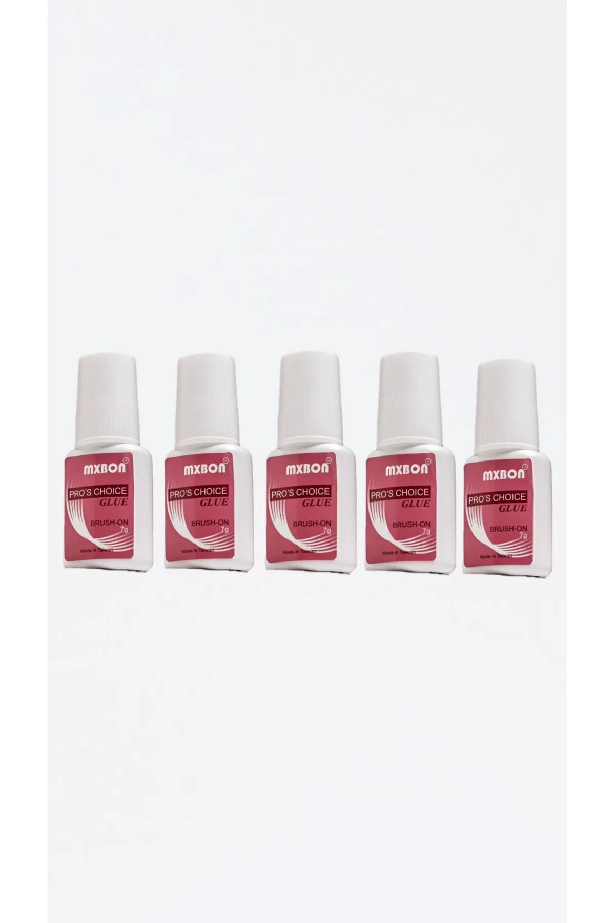 Fontenay Mxbon Fırçalı Protez Tırnak Tips Yapıştırıcı Glue 7gr 5 ADET