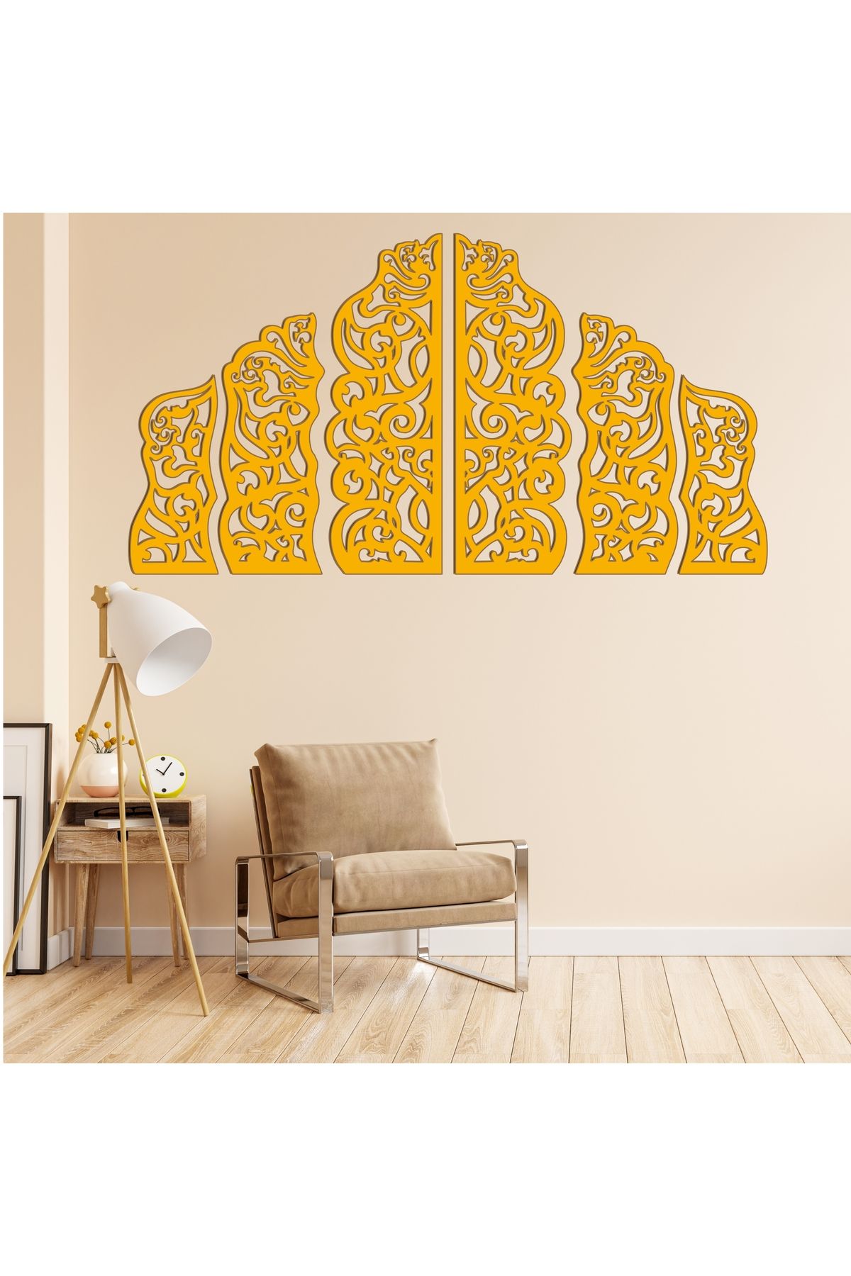 Grand Fine Art Altı Parça Renkli MDF Panel Tablo