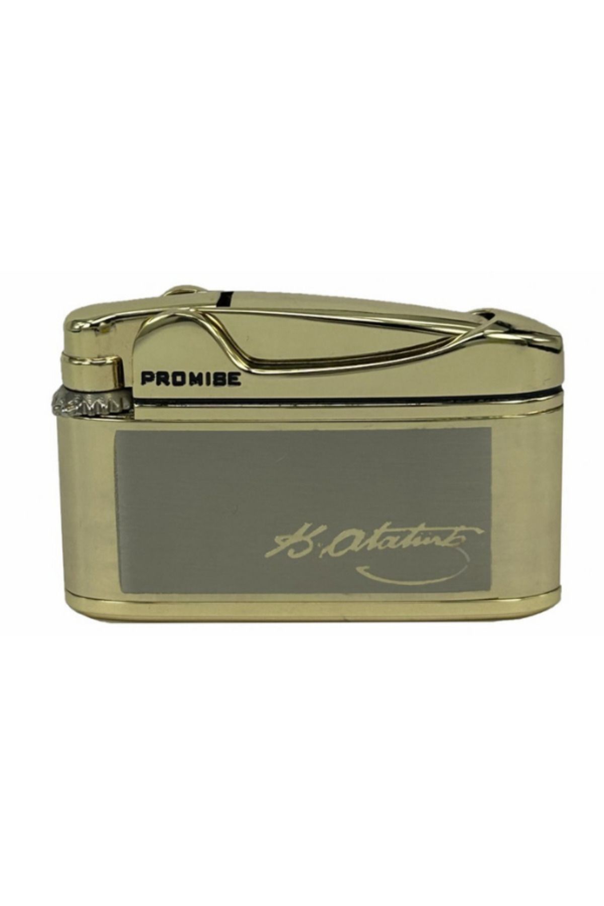 PROMISE Soft Flame Gold Atatürk İmzalı Metal Çakmak