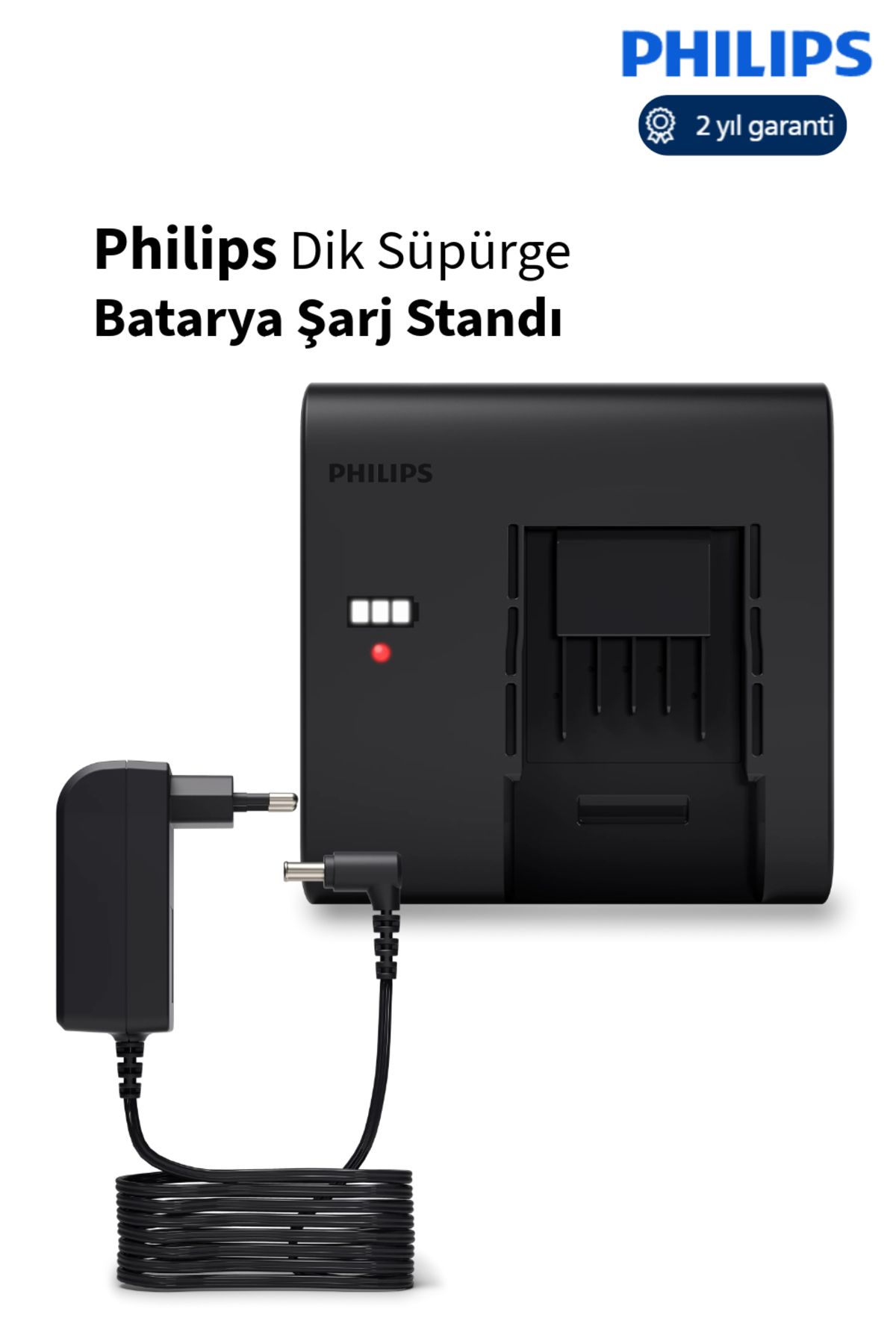 Philips Dik süpürge şarj Cihazı XC8057, XW9383, XW9385, XW9463 ve XW9465. Süpüge Batarya Şarj cihazı