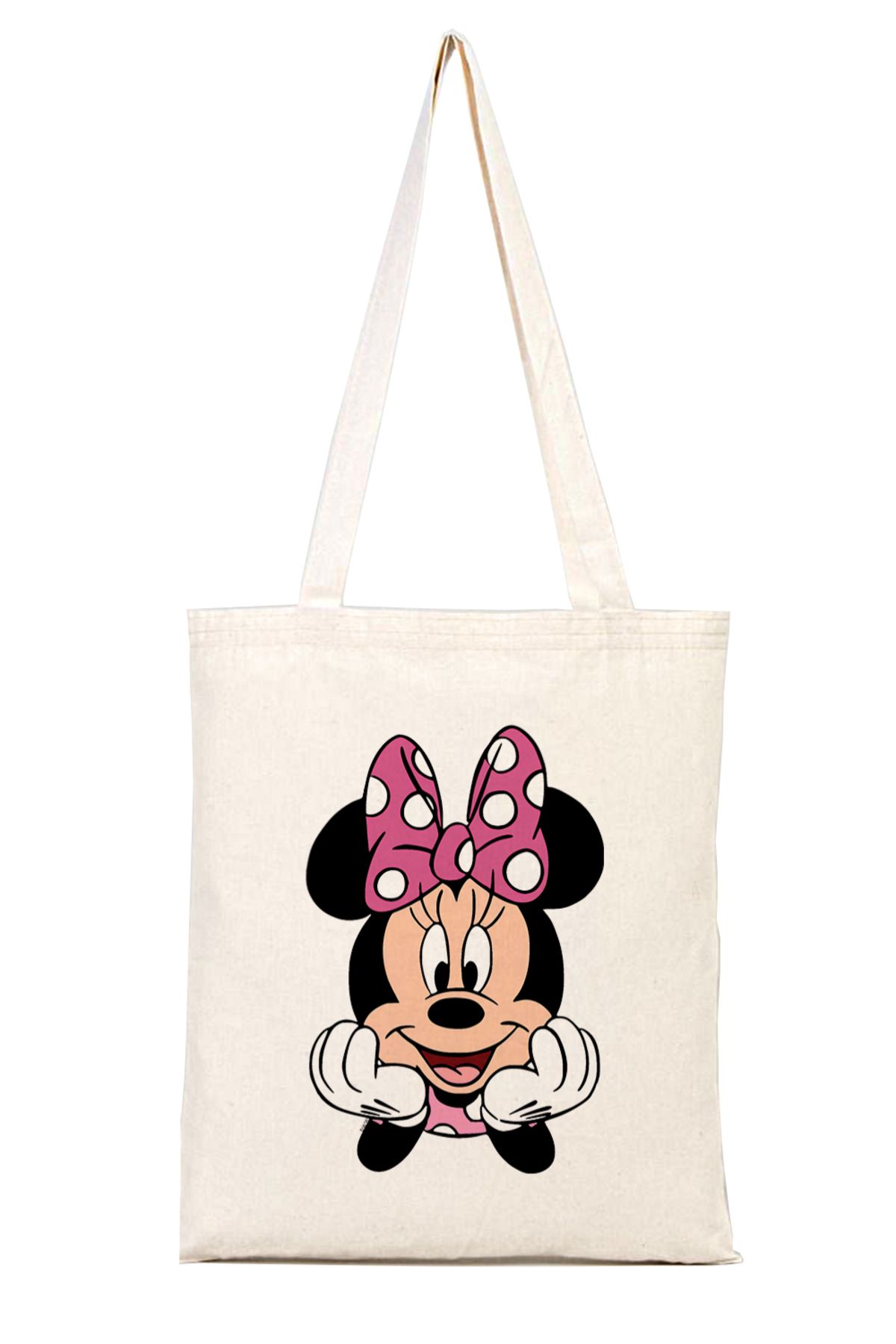 iyi fikirler Minnie Mouse Bez Omuz Çantası