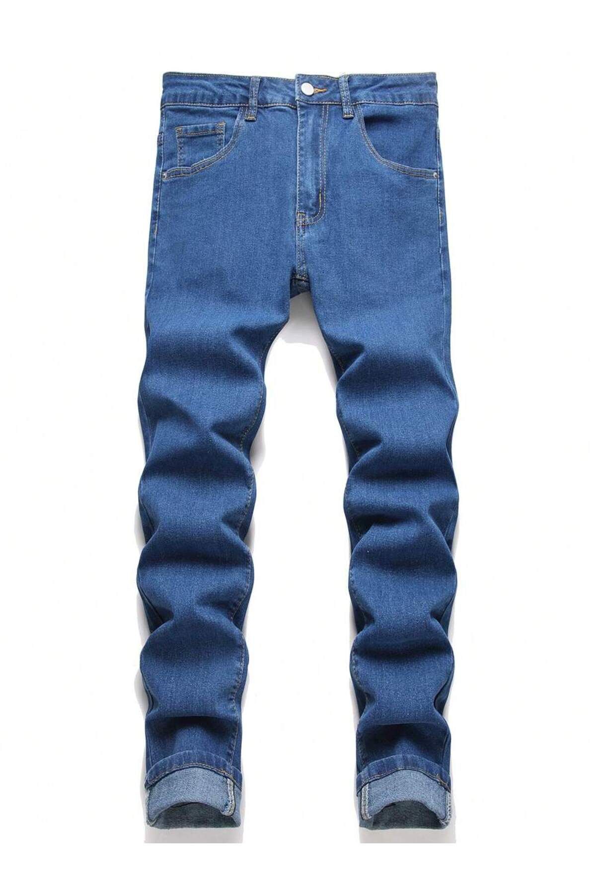WKM Erkek Regular Fit Denim Kot Pantolon