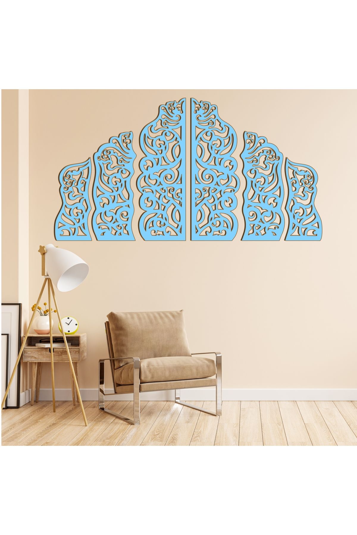 Grand Fine Art Altı Parça Renkli MDF Panel Tablo