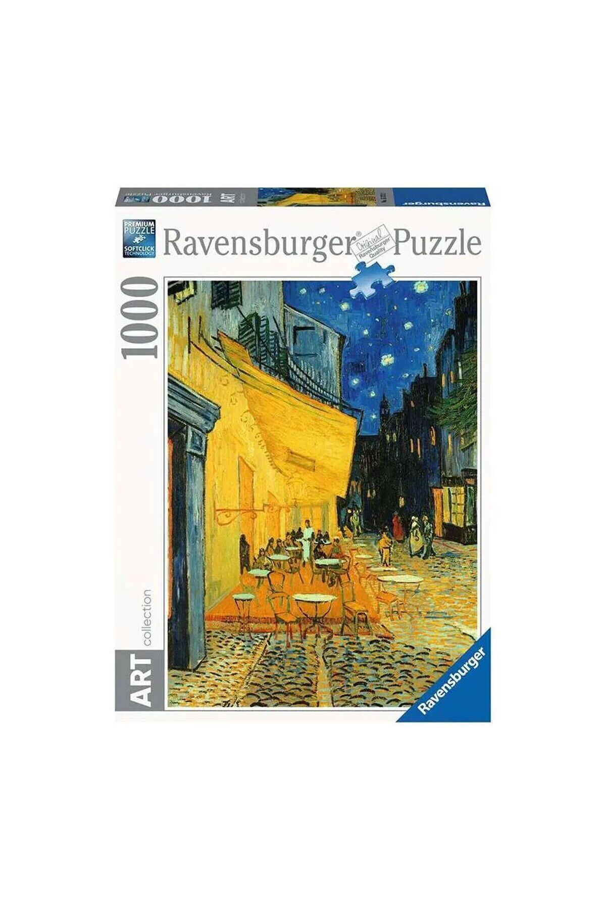 RAVENSBURGER 120000600 Van Gogh - Cafe Terrace at Night 1000 parça Ravensburger Puzzle