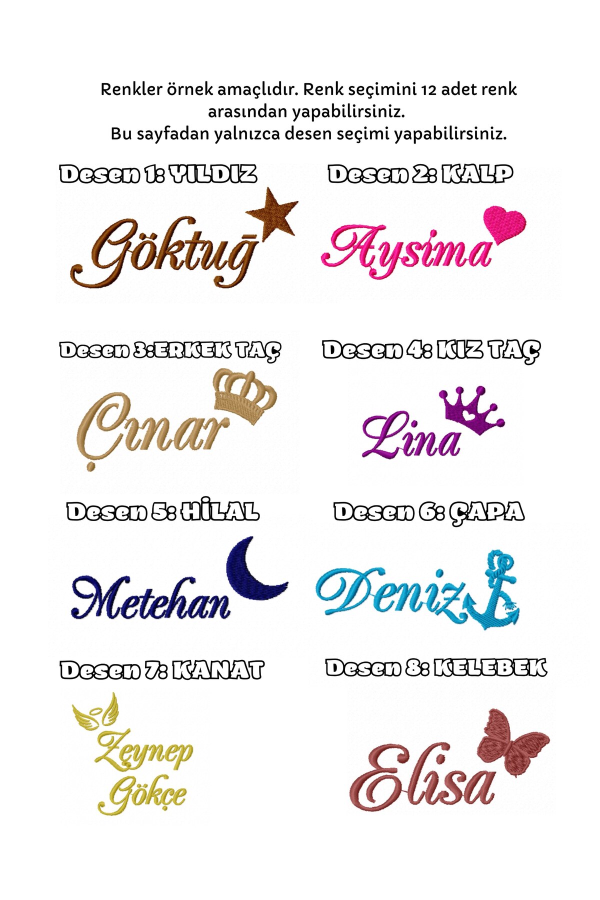 KARSU TASARIM İsimli Puset Örtüsü Nakış İşlemeli %100 Pamuk Çok Amaçlı Waffle Pike Kumaş fotoğrafı 3 (önizleme)