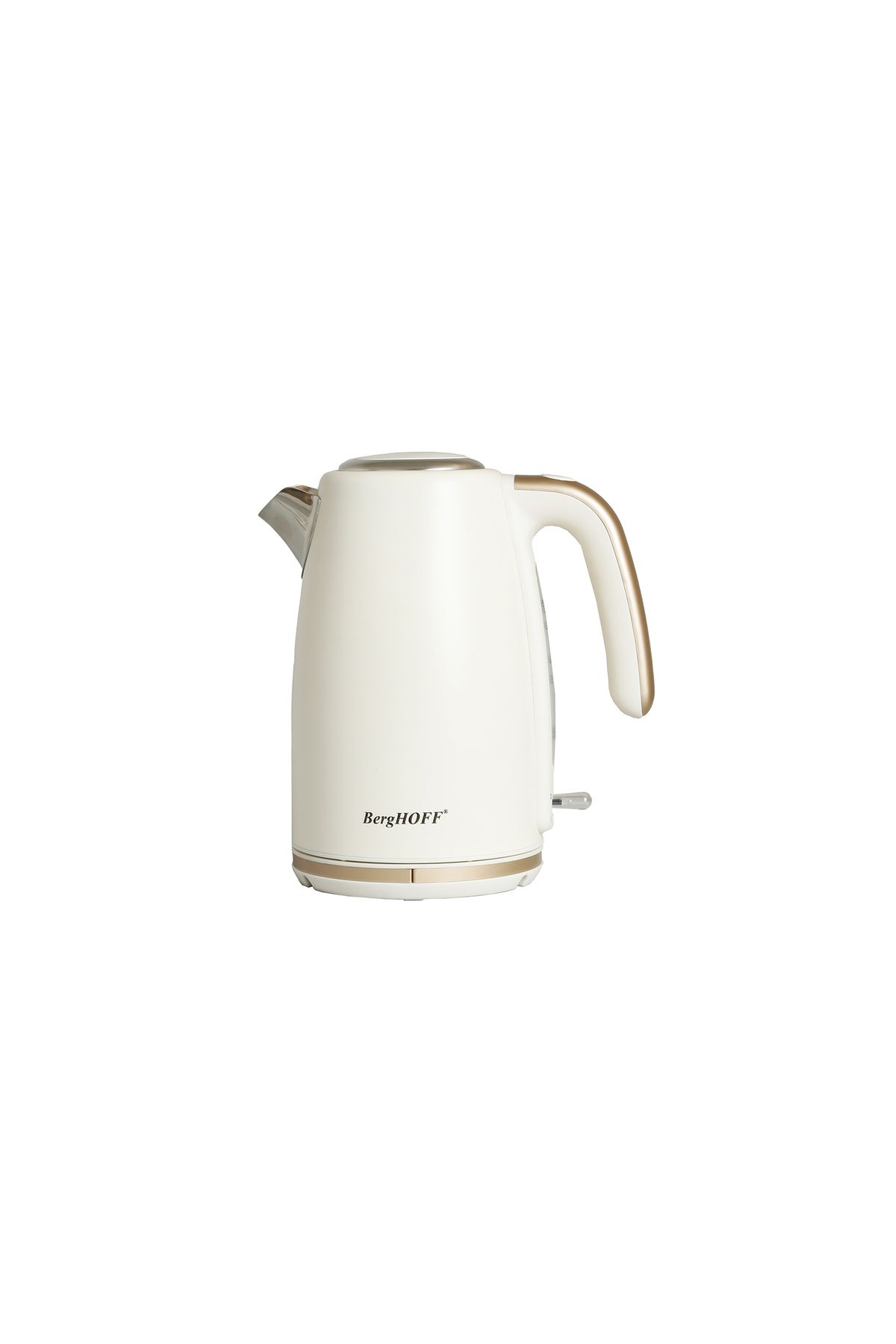 Berghoff GEM PEARL 1.7 Litre Vanilya Krem Rengi Gold Modern Su Isıtıcı