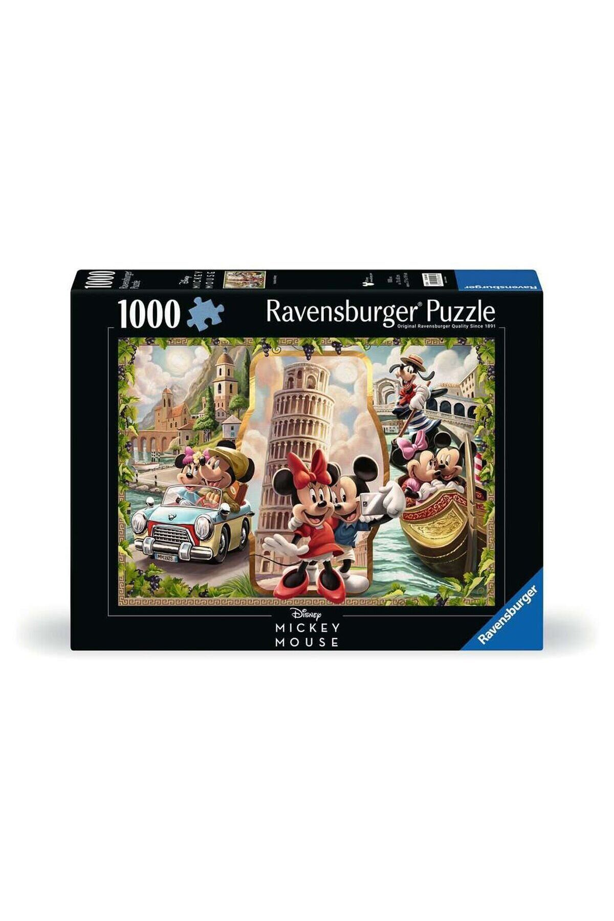 RAVENSBURGER 120004981 Mickey ve Minnie Tatilde 1000 parça Ravensburger Puzzle
