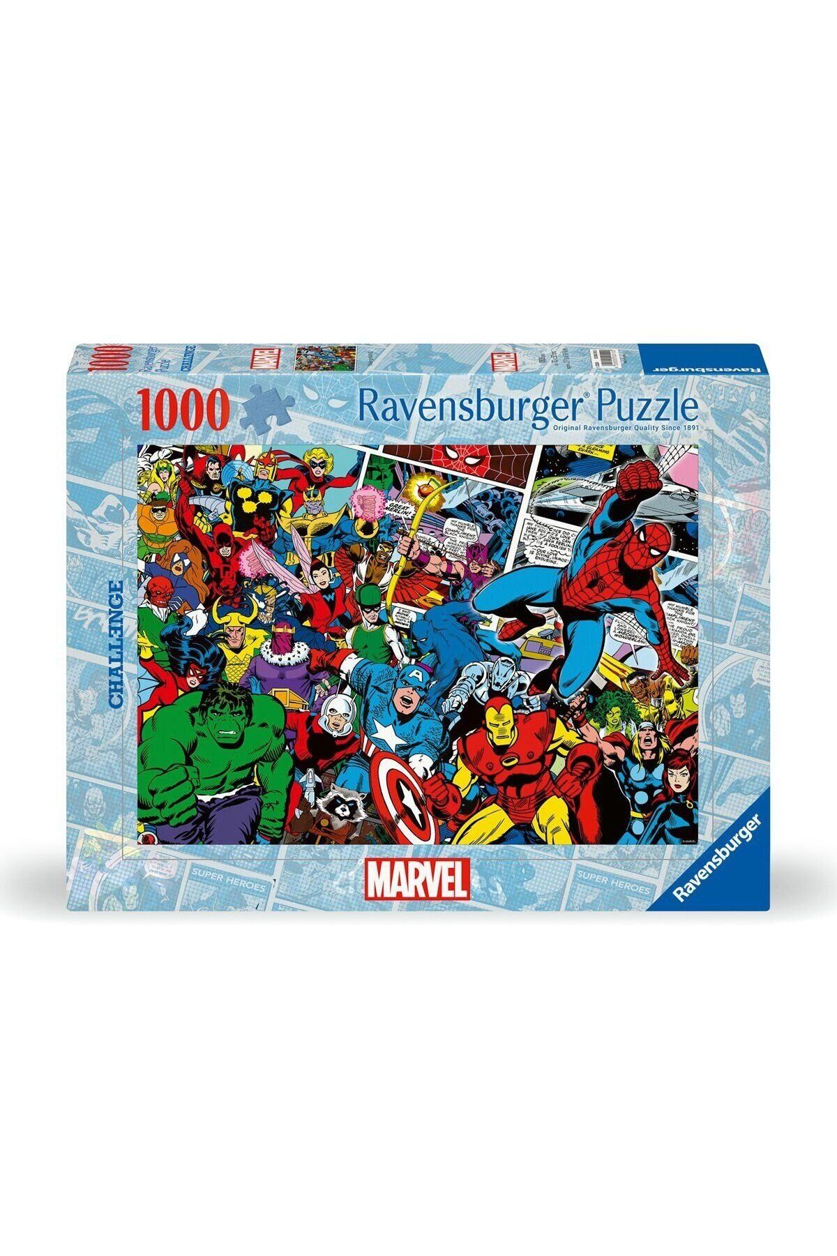 RAVENSBURGER 12000510 Challenge Marvel 1000 parça Ravensburger Puzzle