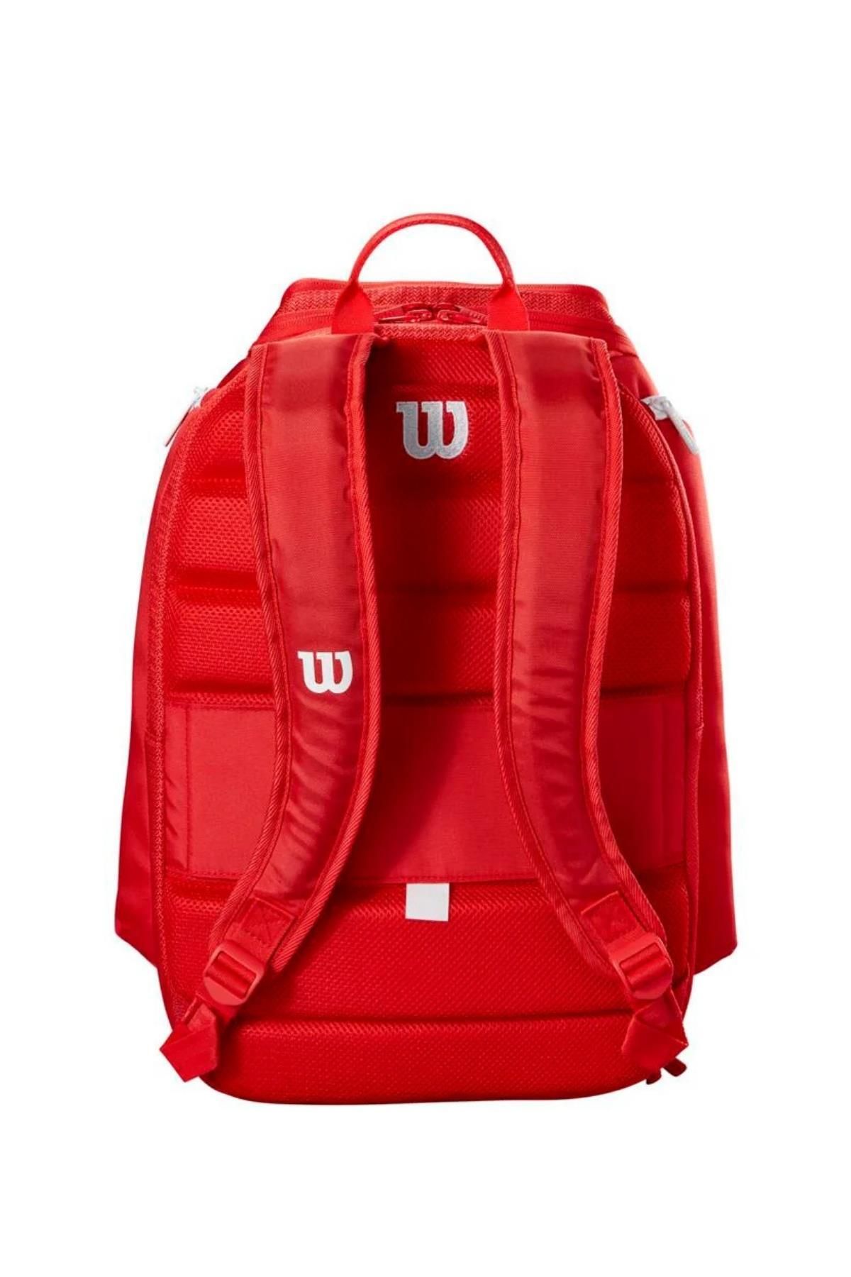 کیف تنیس کوله پشتی سوپر تور قرمز Wilson
