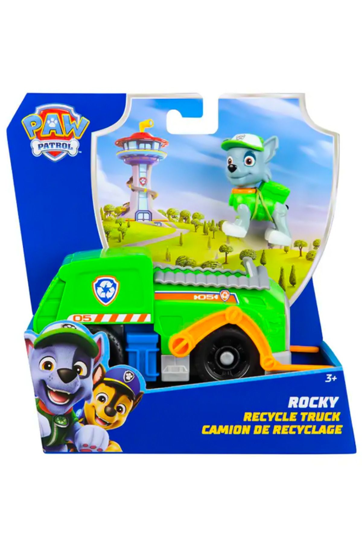 Spinmaster Paw Patrol Rocky ve Görev Aracı Geri Dönüşüm Kamyonu 20148930