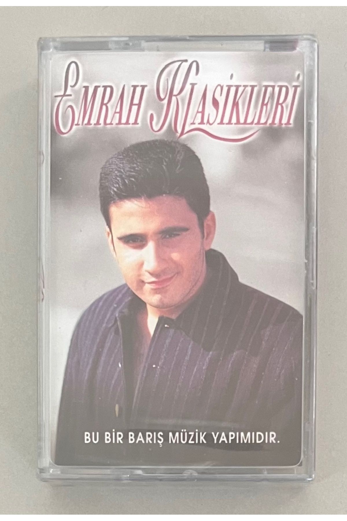 Plakevi İzmir Emrah Klasikler Kaset (Jelatininde Sıfır Orijinal Dönem Baskı Kaset)