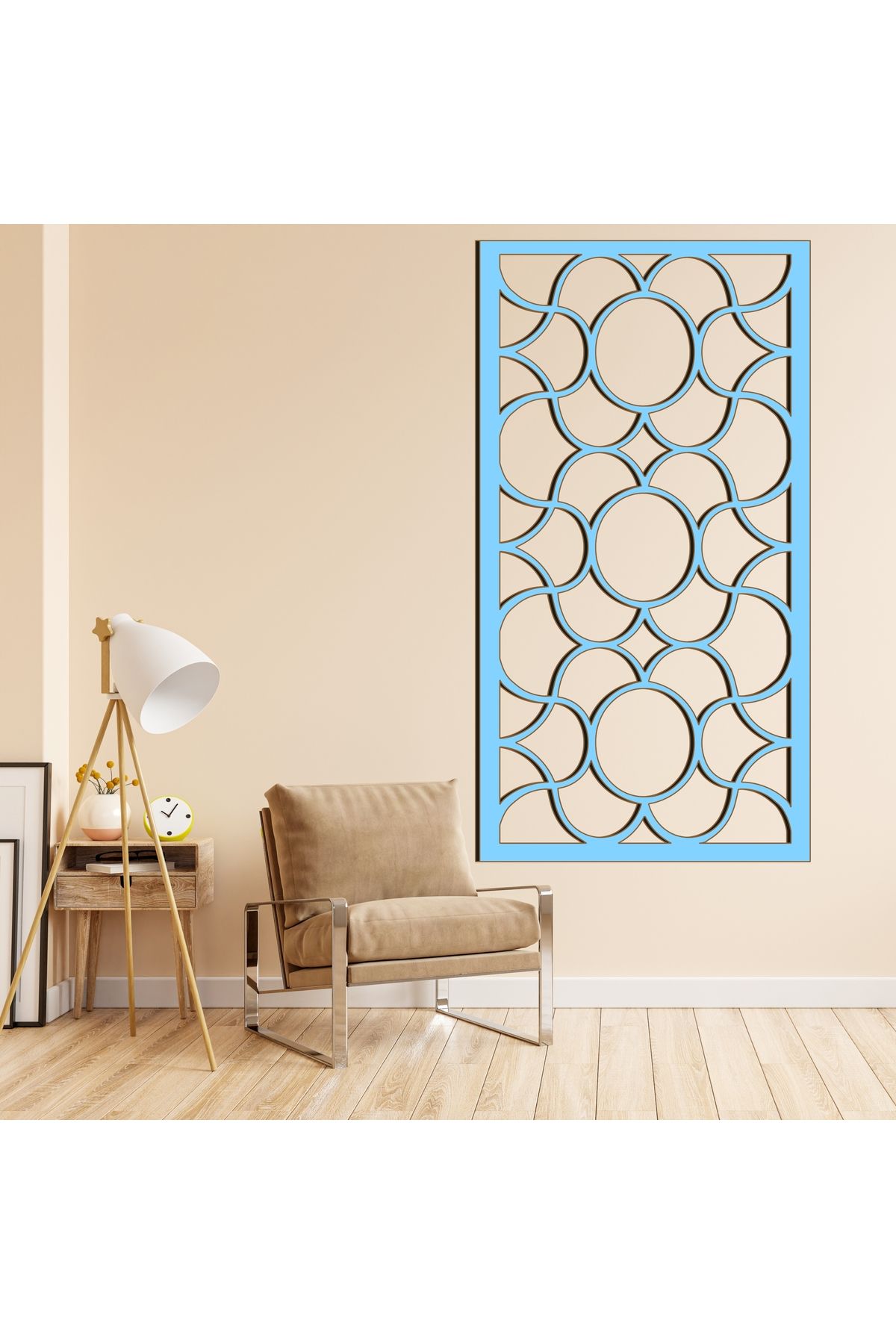 Grand Fine Art Tek Parça Renkli MDF Panel Tablo