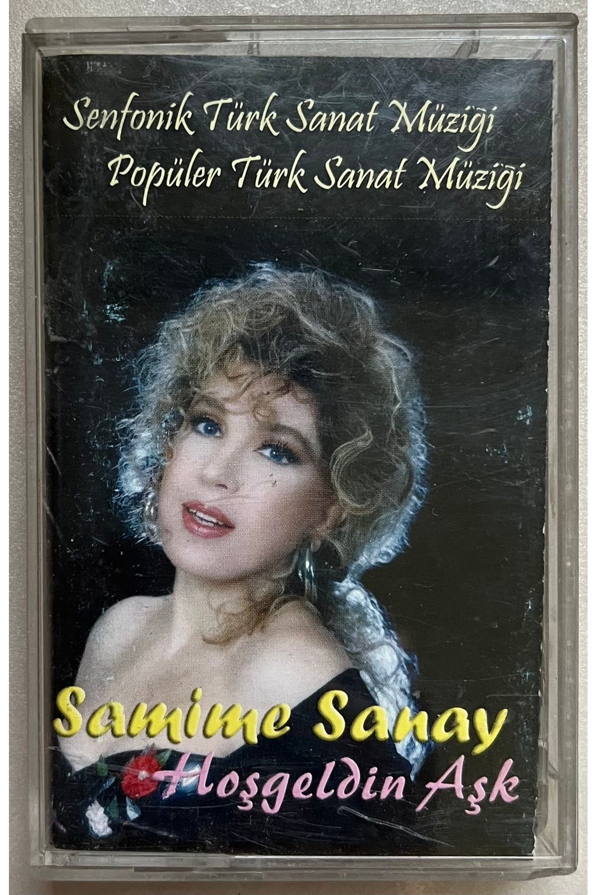 Plakevi İzmir Samime Sanay Hoşgeldin Aşk Kaset (Orijinal Dönem Baskı Kaset)