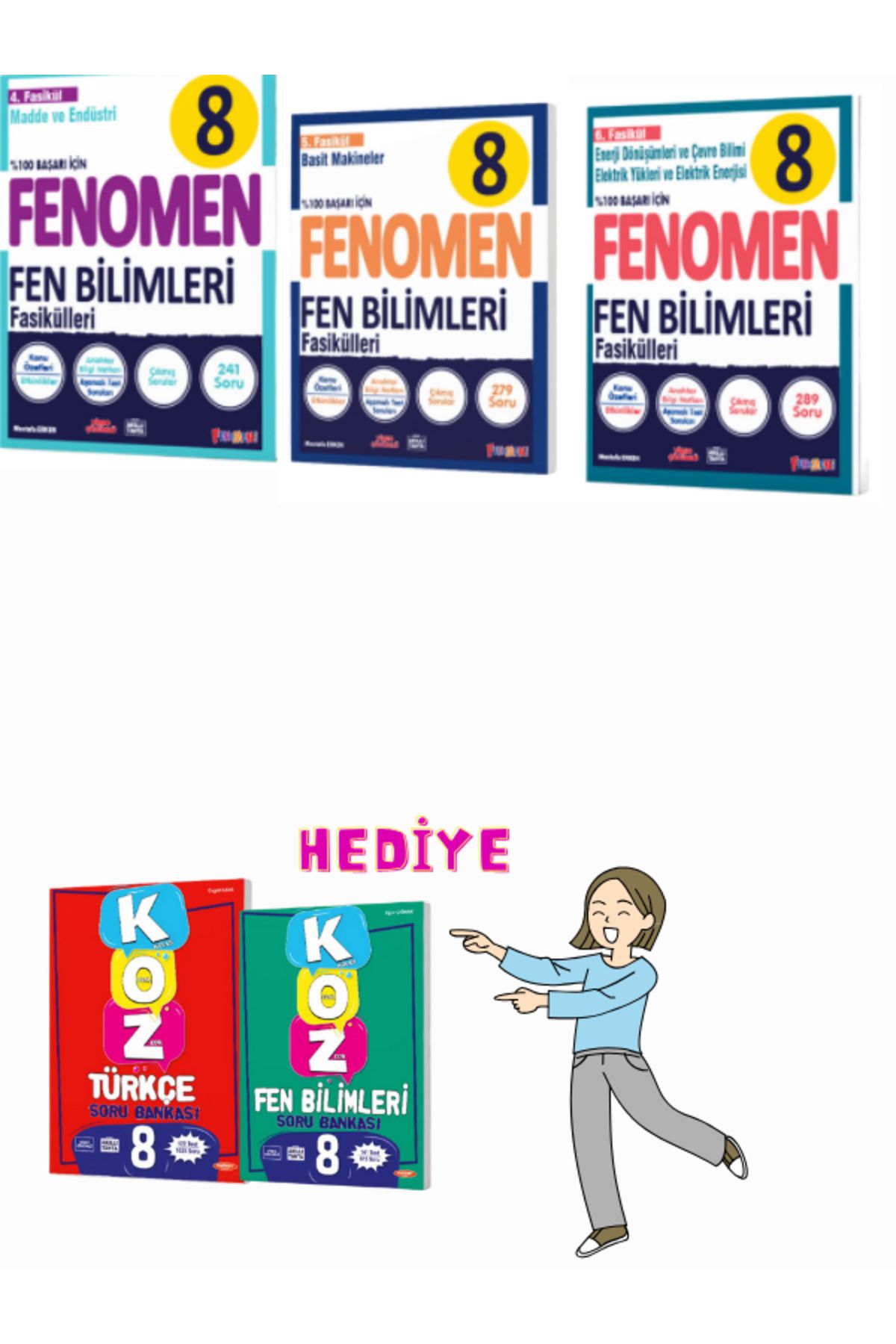 Fenomen Yayıncılık FASİKÜL SET FEN BİLİMLERİ 8.SINIF FENOMEN YAYINLARI GÜNCELL(4-5-6)