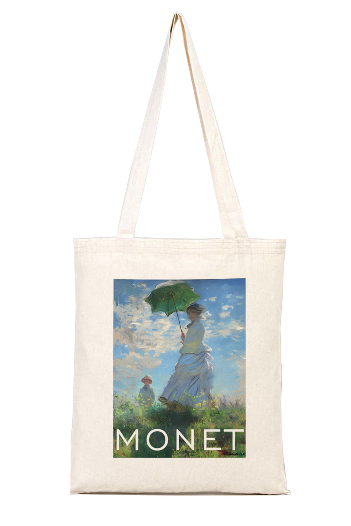 iyi fikirler Monet Bez Omuz Çantası