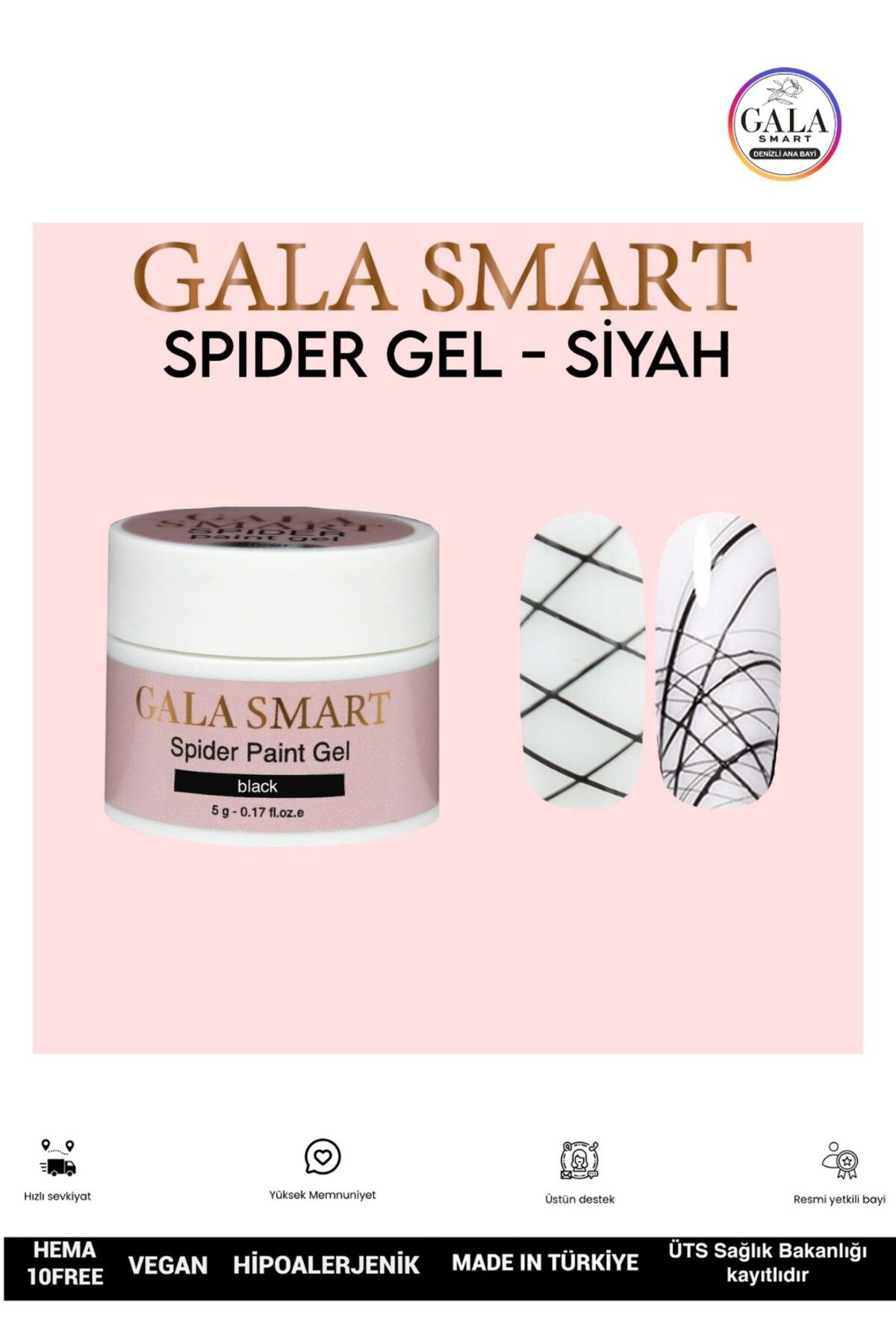 gala smart Spider Örüm Ağı Jel